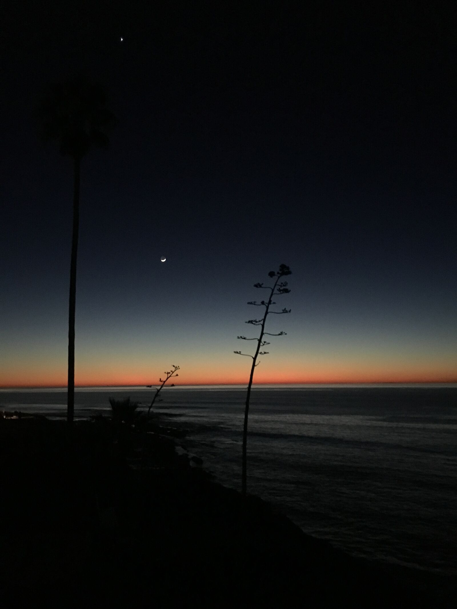 Apple iPhone 6s sample photo. Sunset, beach, silhouette photography