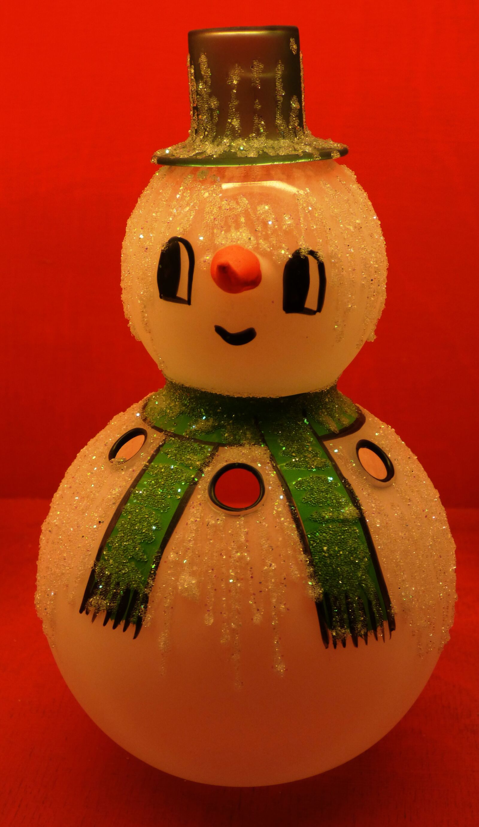 Panasonic DMC-FZ72 sample photo. Snowman, christmas baubles, ornaments photography