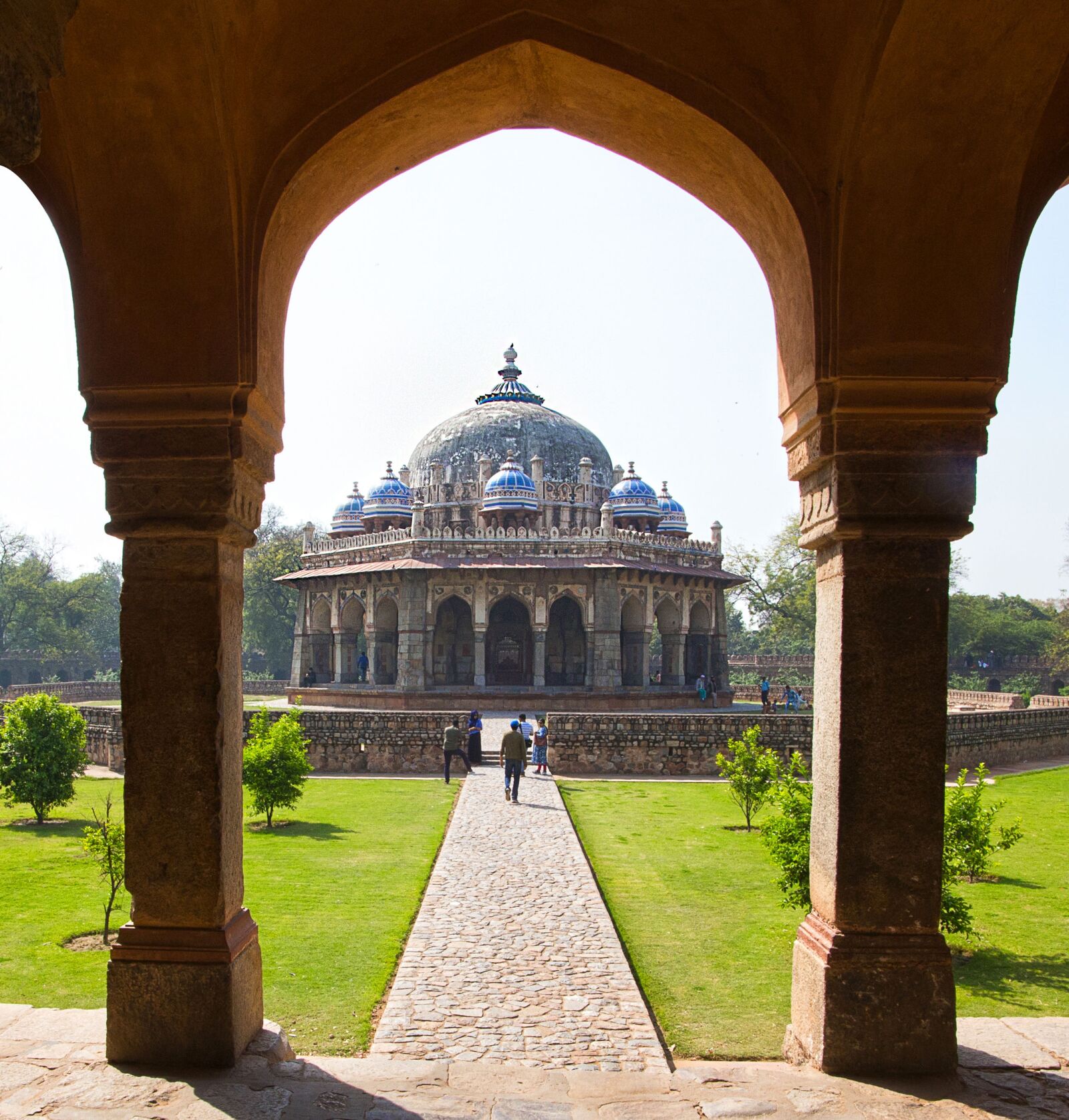 Canon EOS 6D sample photo. Isa khan tomb, tomb photography