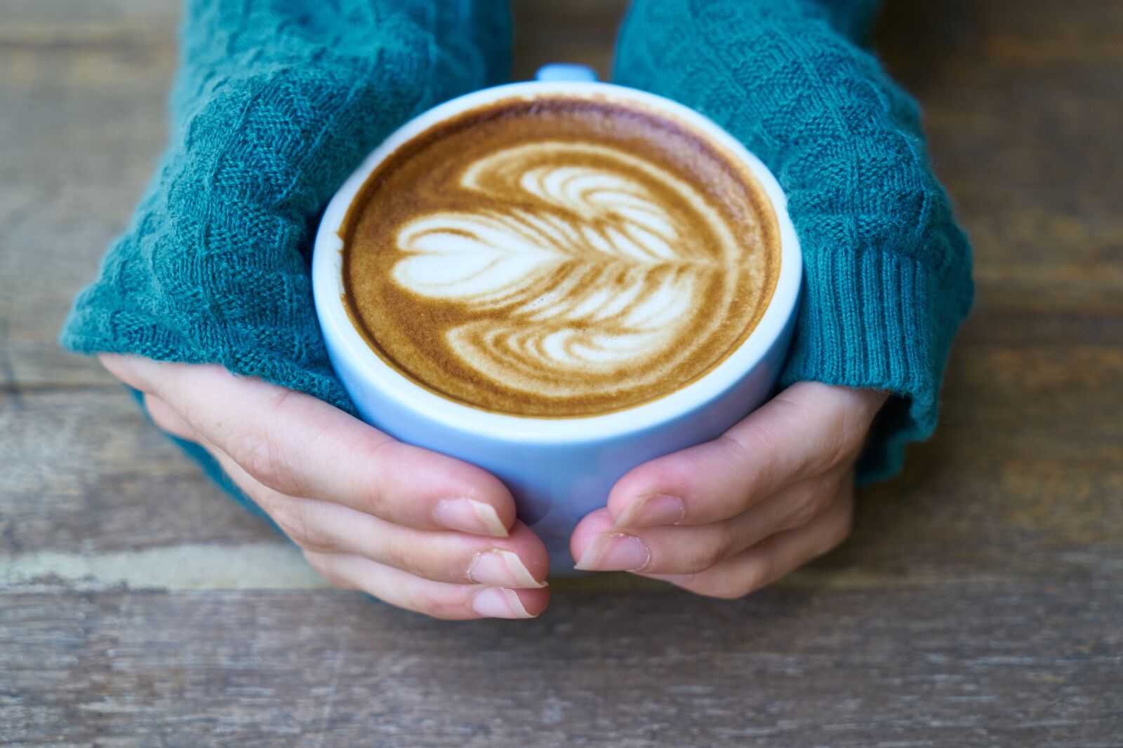 Sony a7R II sample photo. Coffee, blue, cup photography