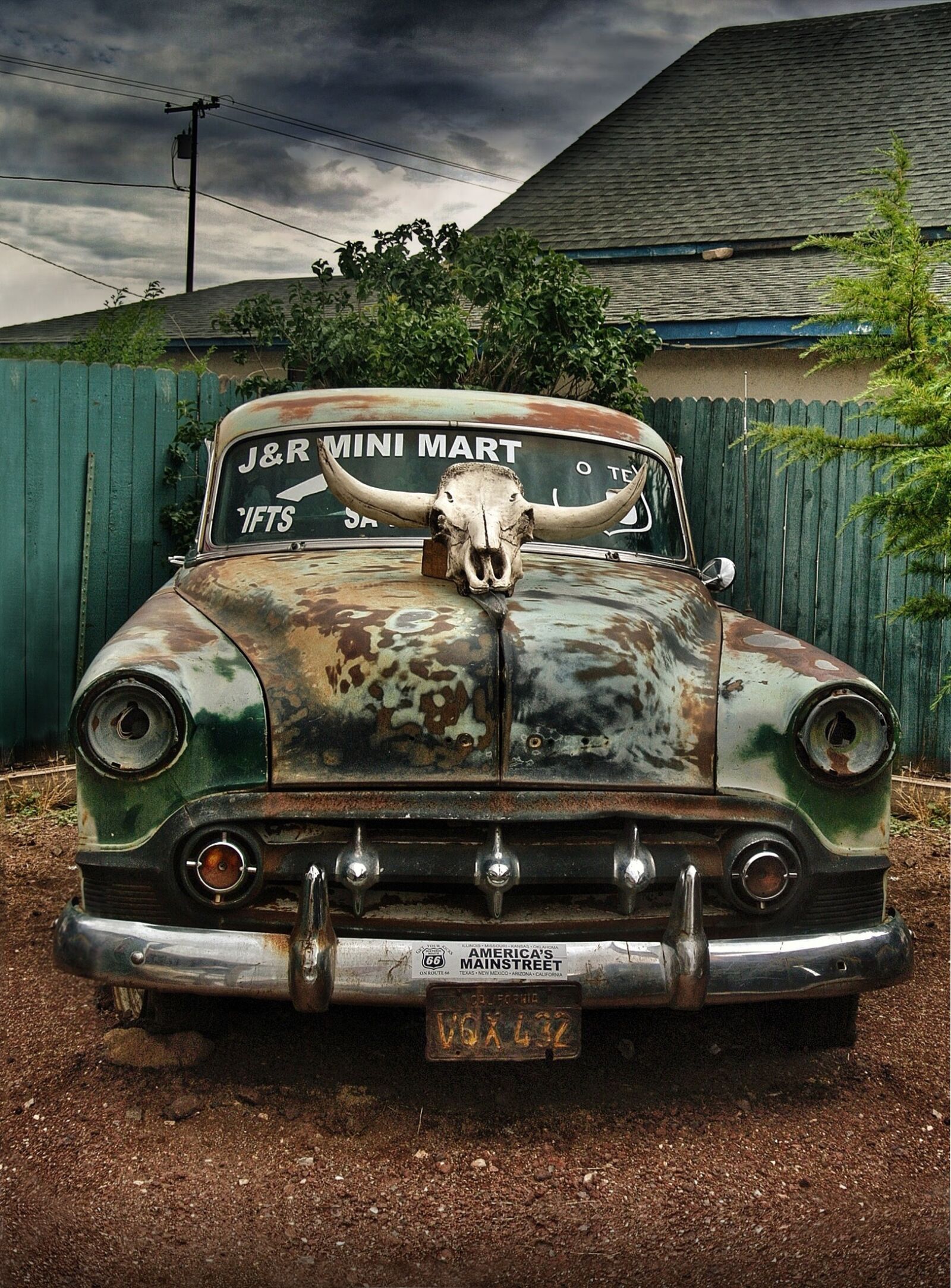 Nikon 1 J1 sample photo. Car, route 66, road photography