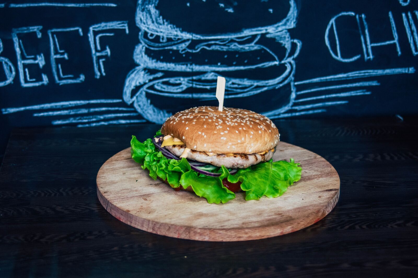 Nikon D90 sample photo. Food, burgers, tomato photography