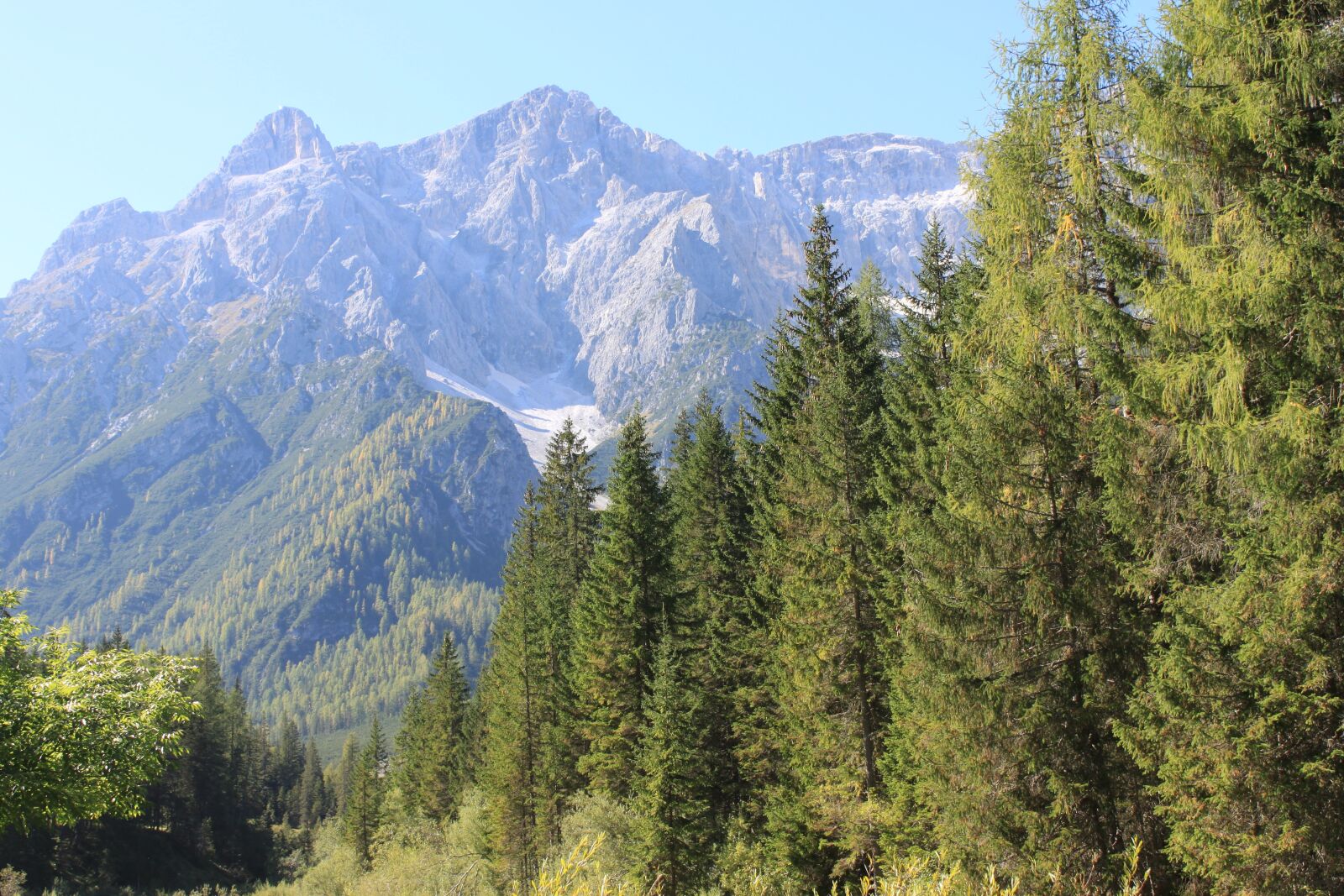 Canon EOS 500D (EOS Rebel T1i / EOS Kiss X3) sample photo. Fischleintal, south tyrol, dolomites photography