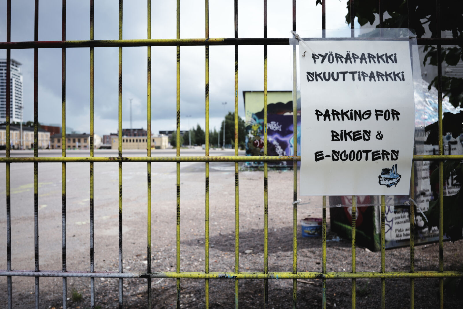 Panasonic Lumix DC-S9 sample photo. Parking for bikes and photography