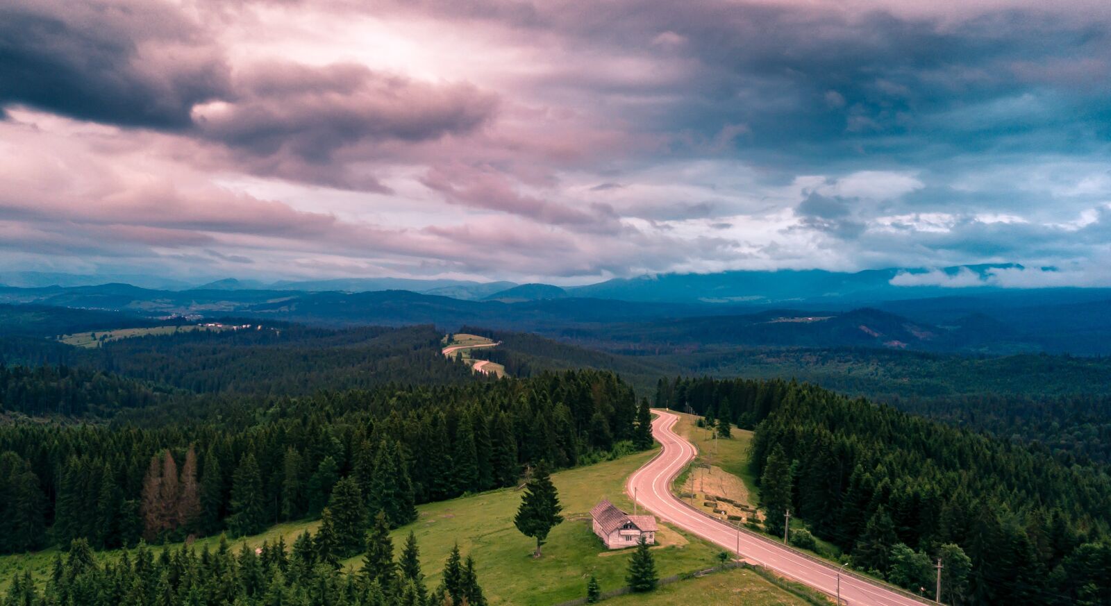 DJI FC220 sample photo. Pasul tihuta, romania, forest photography