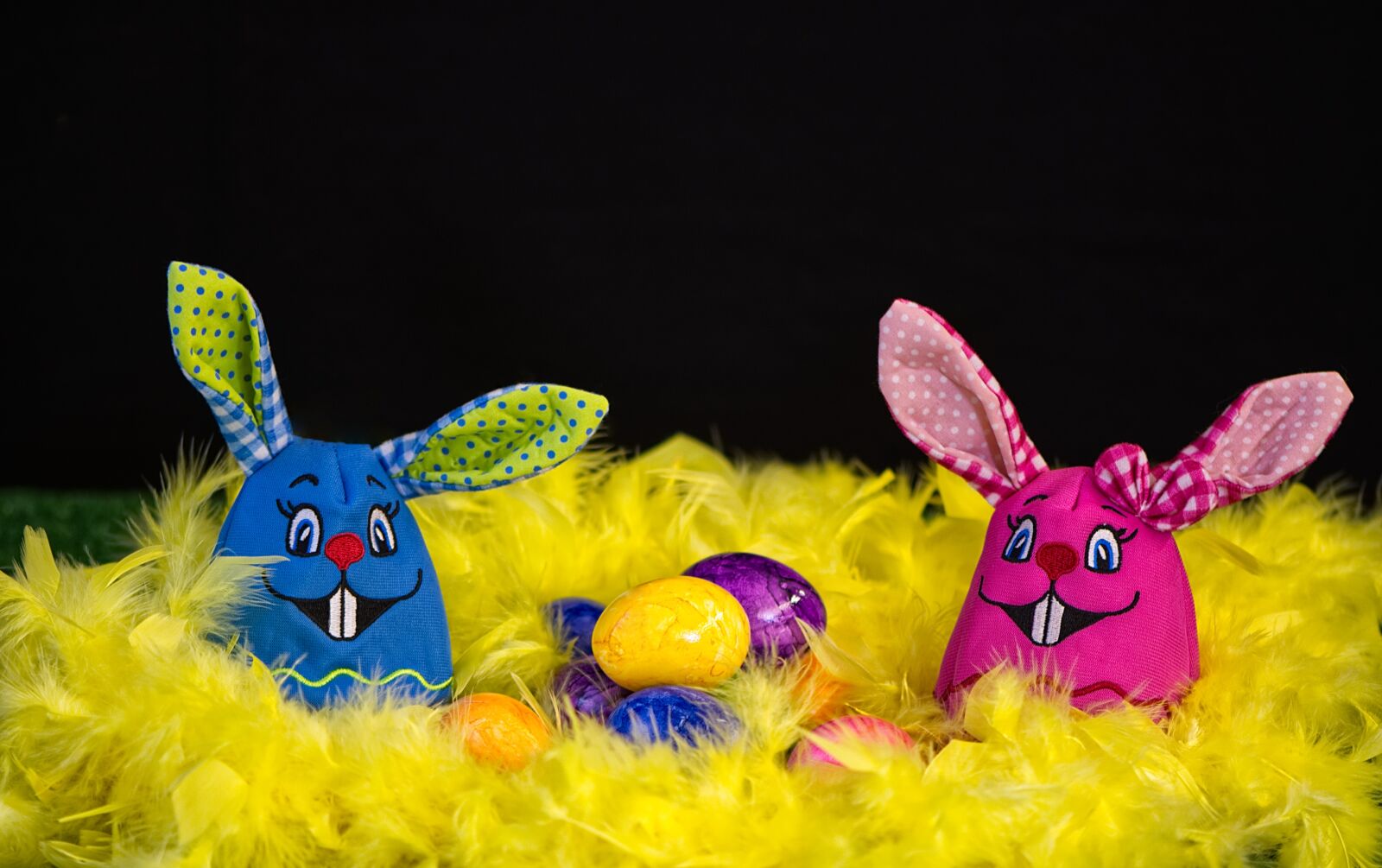 Nikon D7200 sample photo. Easter bunny, easter eggs photography