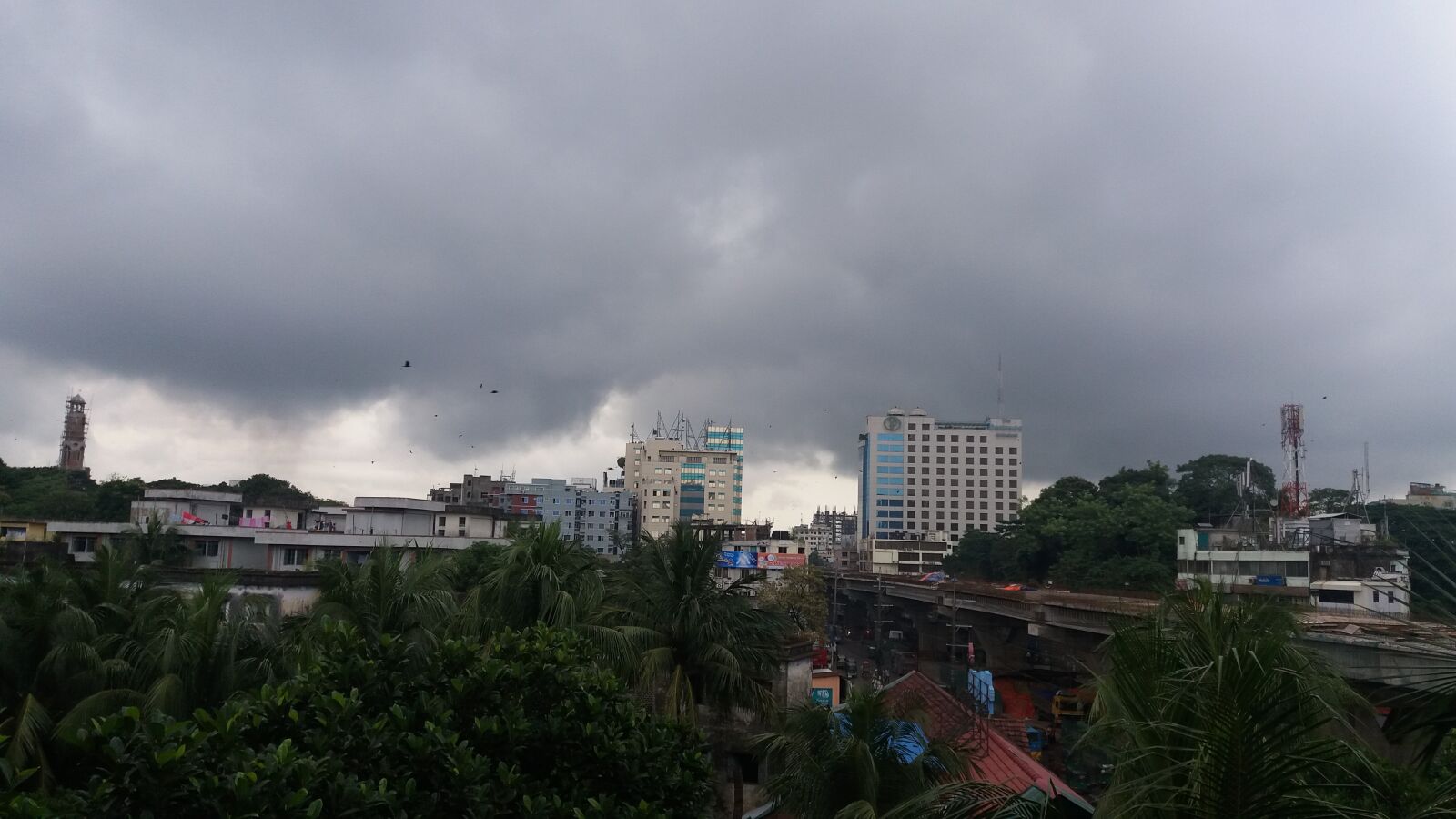 Samsung Galaxy J5 sample photo. City, cloudy-city, sky photography