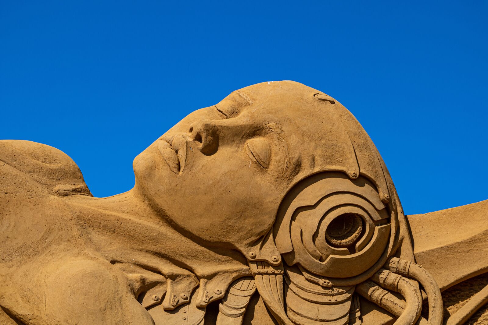 Canon EOS 750D (EOS Rebel T6i / EOS Kiss X8i) + Canon TS-E 90mm F2.8 Tilt-Shift sample photo. Sand sculpture, san francisco photography