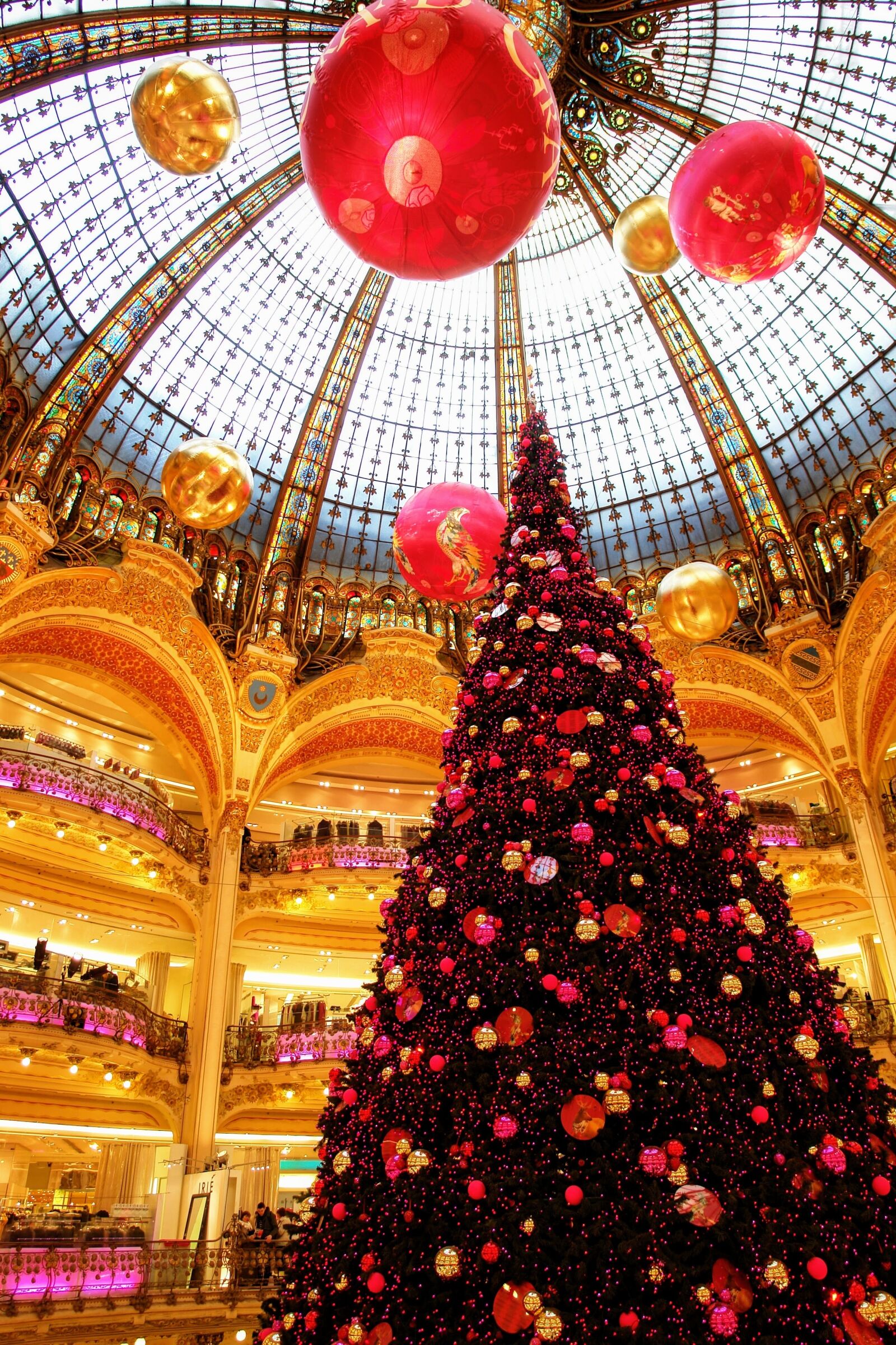 Sony DSC-R1 sample photo. Paris, la fayette, department photography