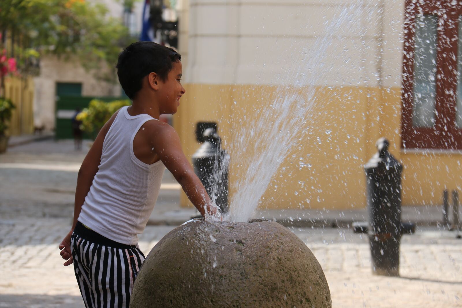Canon EOS 70D sample photo. Play, water, summer photography