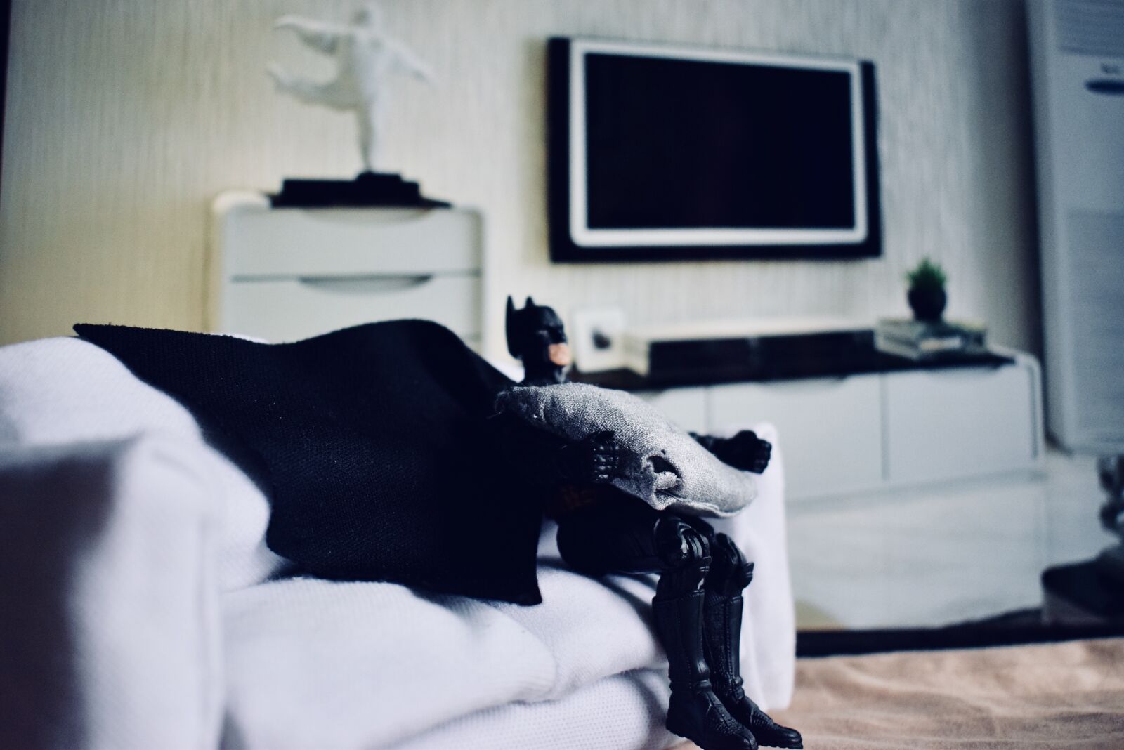 Nikon D5300 sample photo. Batman, action figure, toy photography