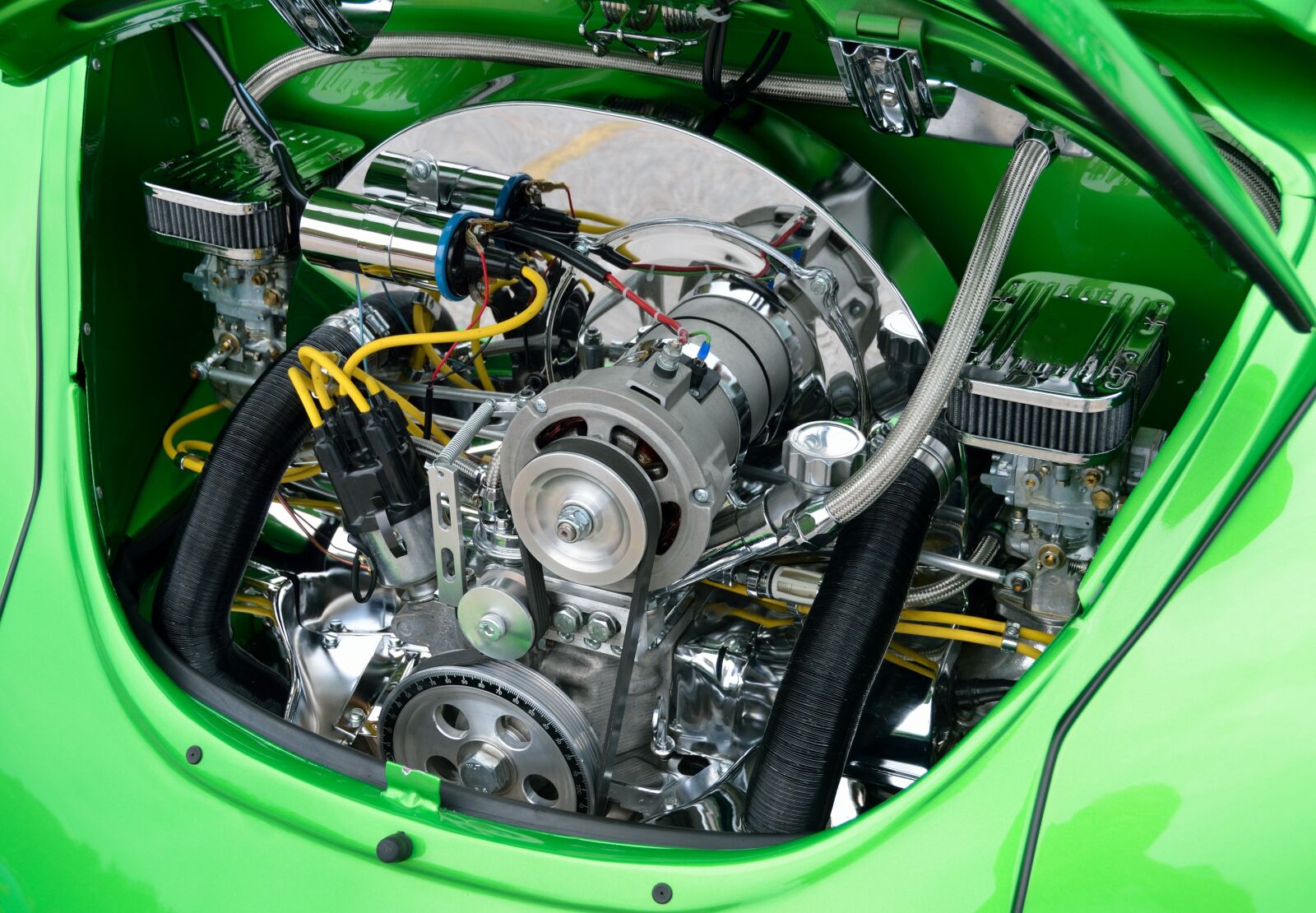 Nikon D7000 sample photo. Restored, air cool, engine photography