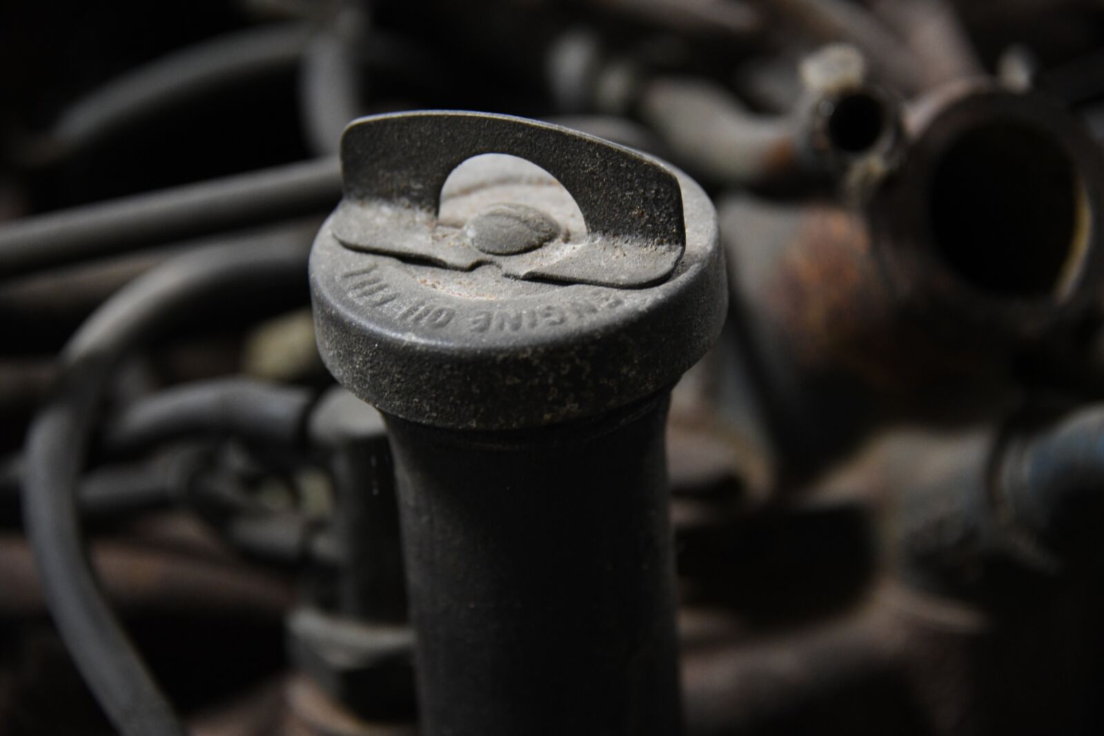 Nikon D850 sample photo. Engine, oil, mechanic photography