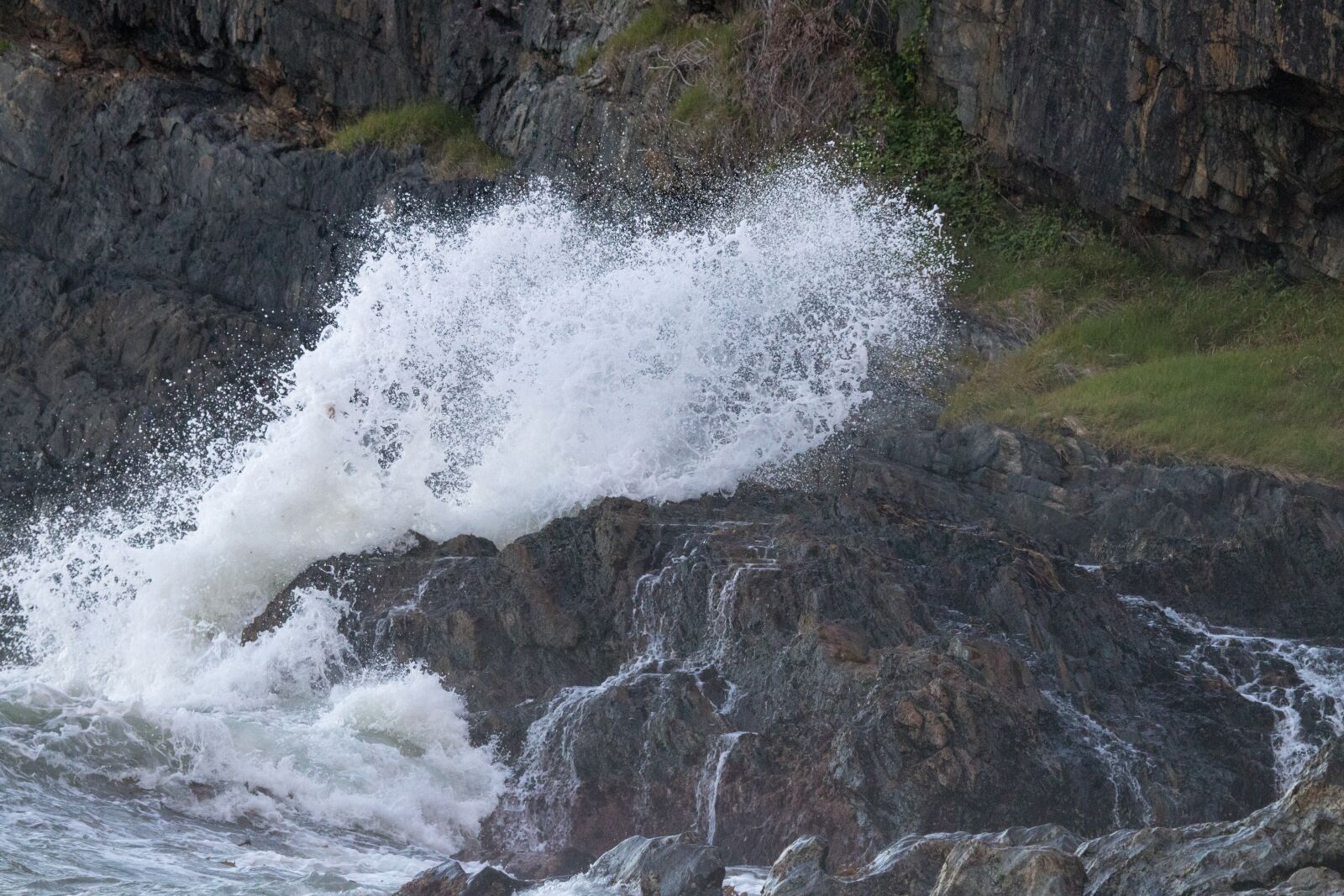 Canon EF 100-400mm F4.5-5.6L IS USM sample photo. Water, nature, waterfall photography