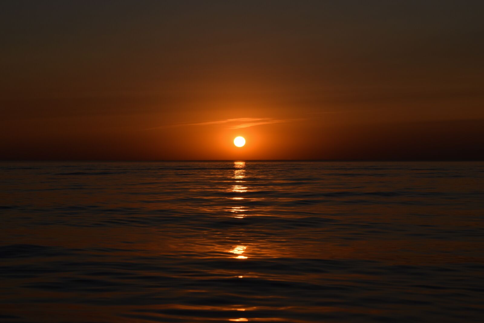 Nikon D5600 sample photo. Sunset, sea, water photography