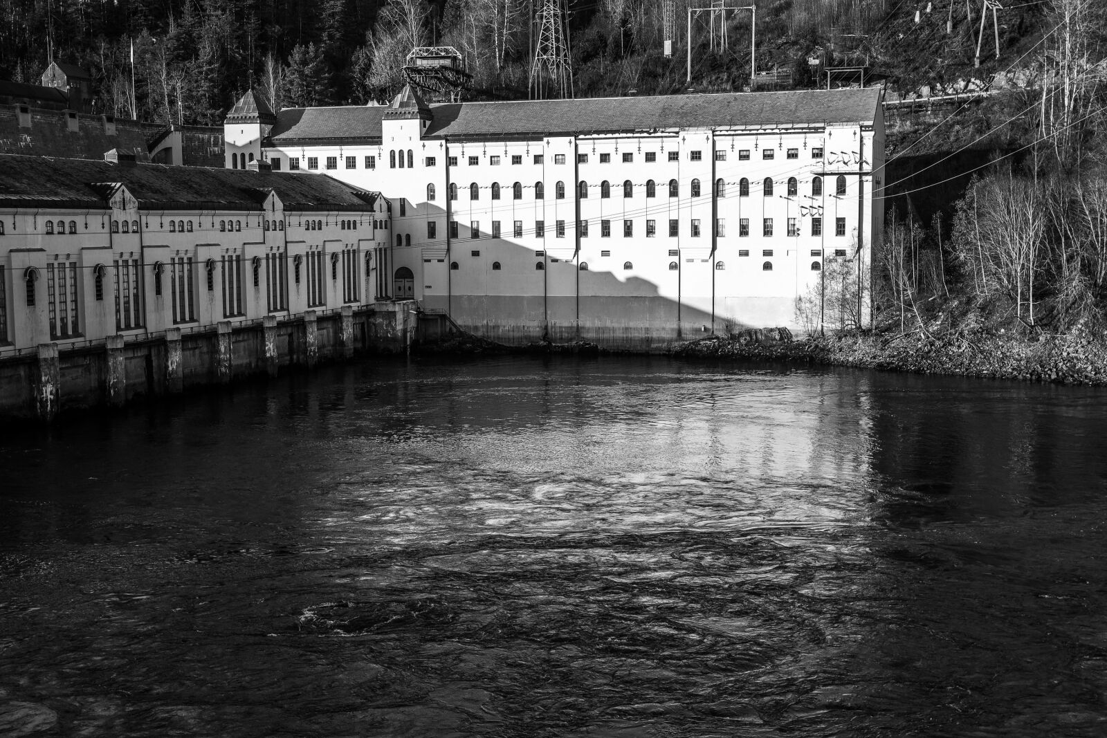 Canon EOS R sample photo. Power plant, landscape, building photography