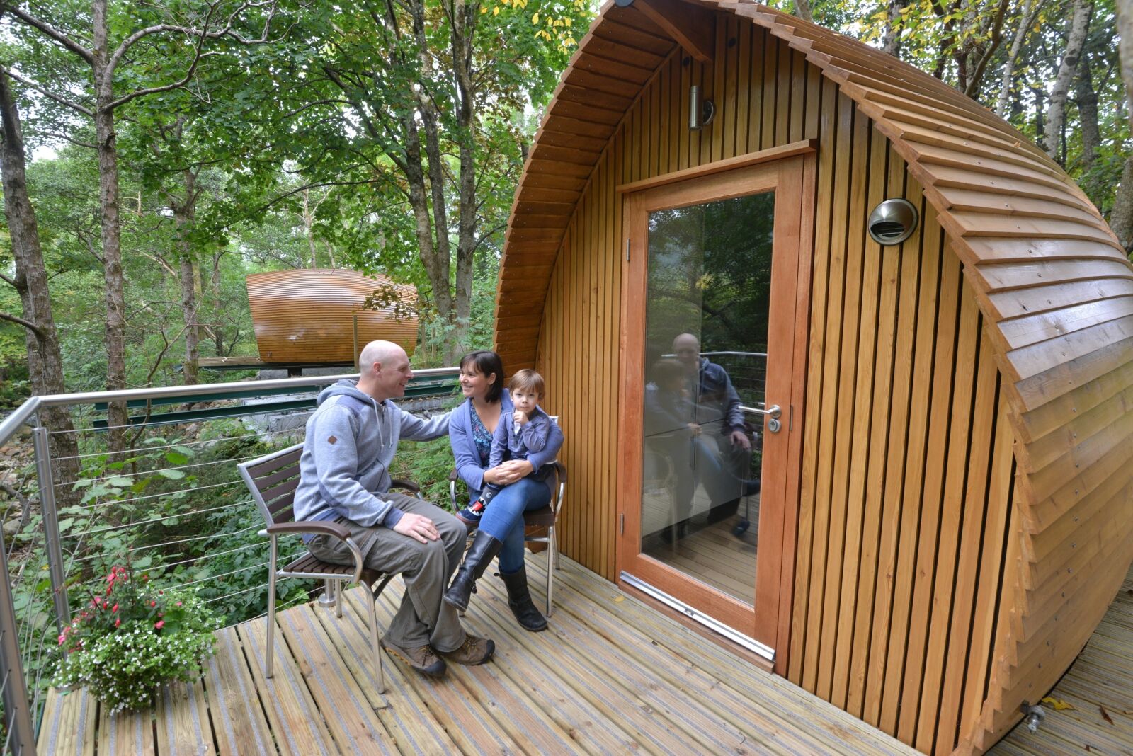 Nikon D800 sample photo. Glamping, pod, scottish glamping photography