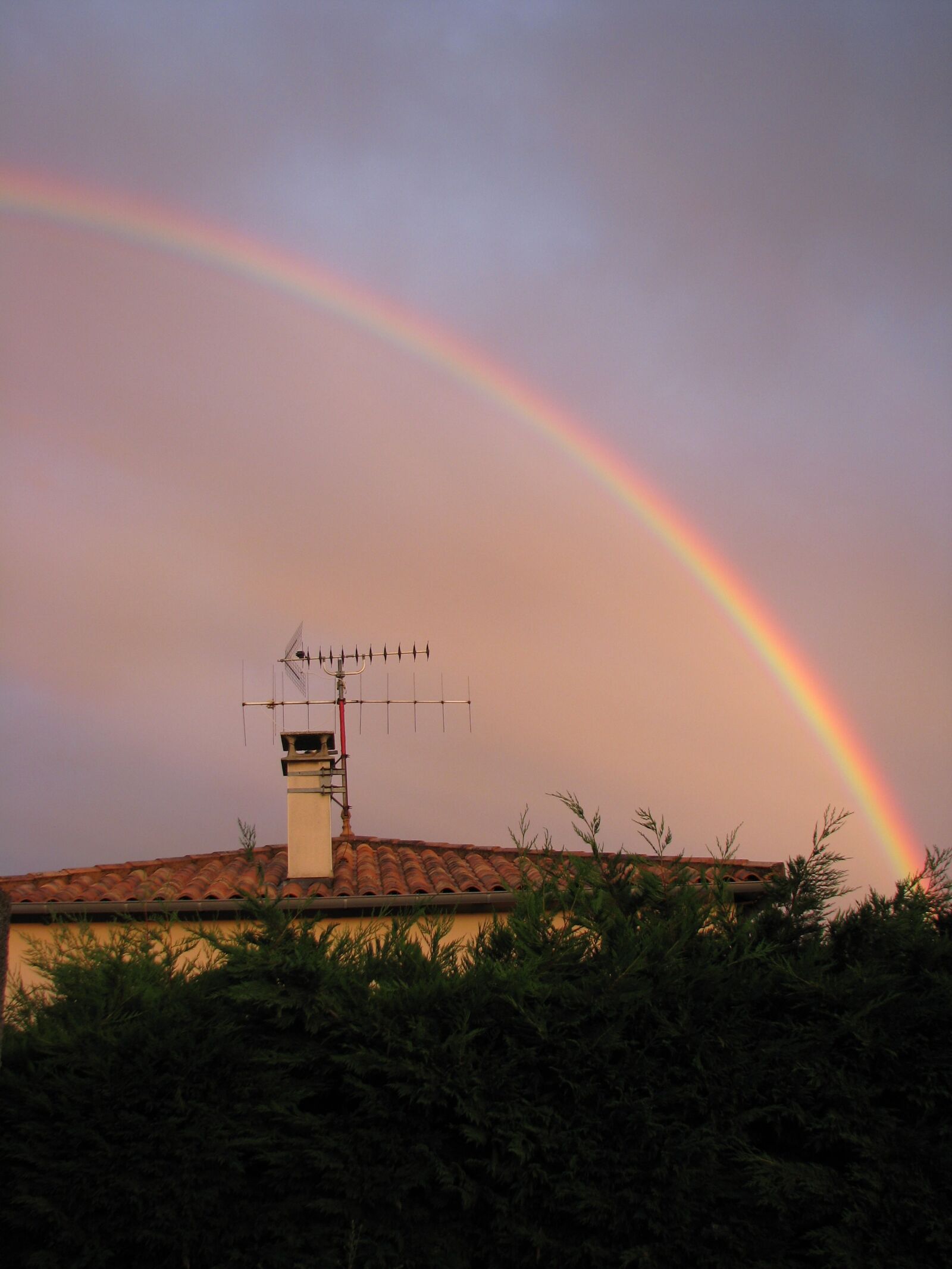 Canon POWERSHOT S5 IS sample photo. Sky, color, rainbow photography