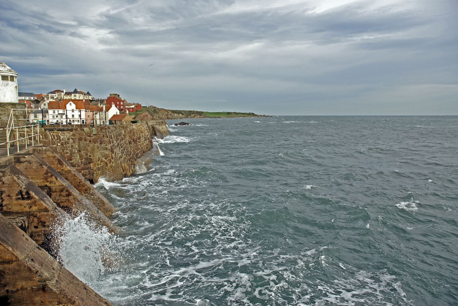 Nikon D80 sample photo. Coast, scotland, sea photography