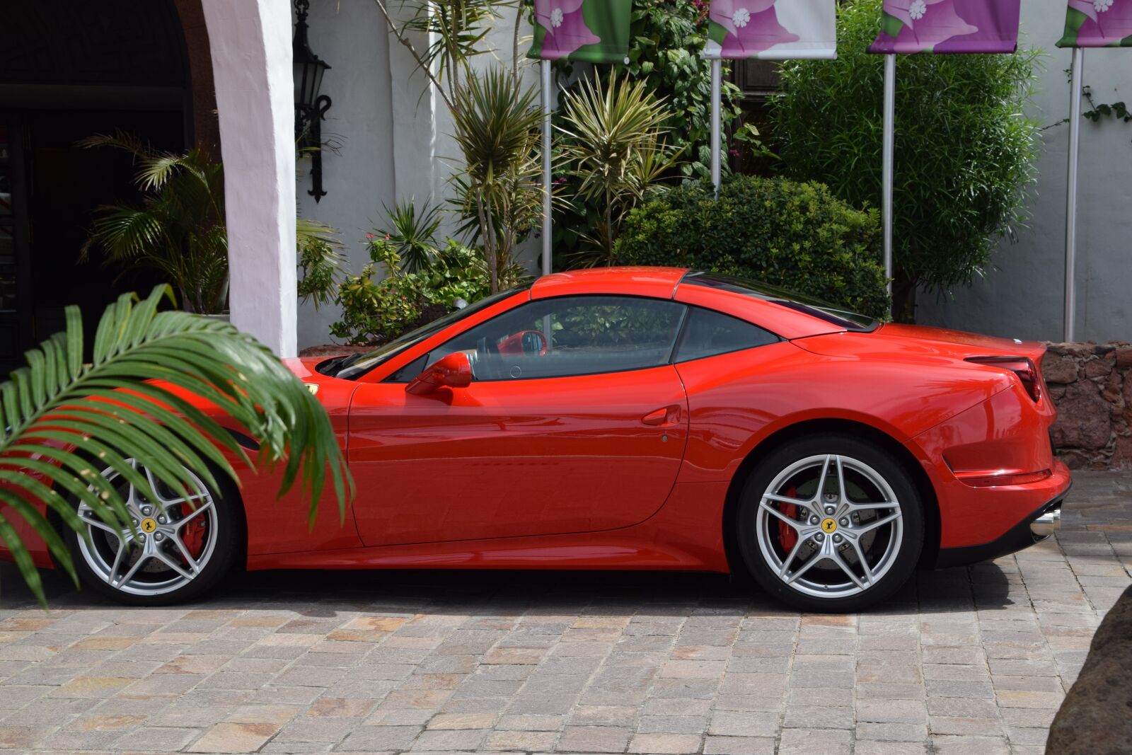 Nikon D3300 sample photo. Ferrari, red, wheels photography