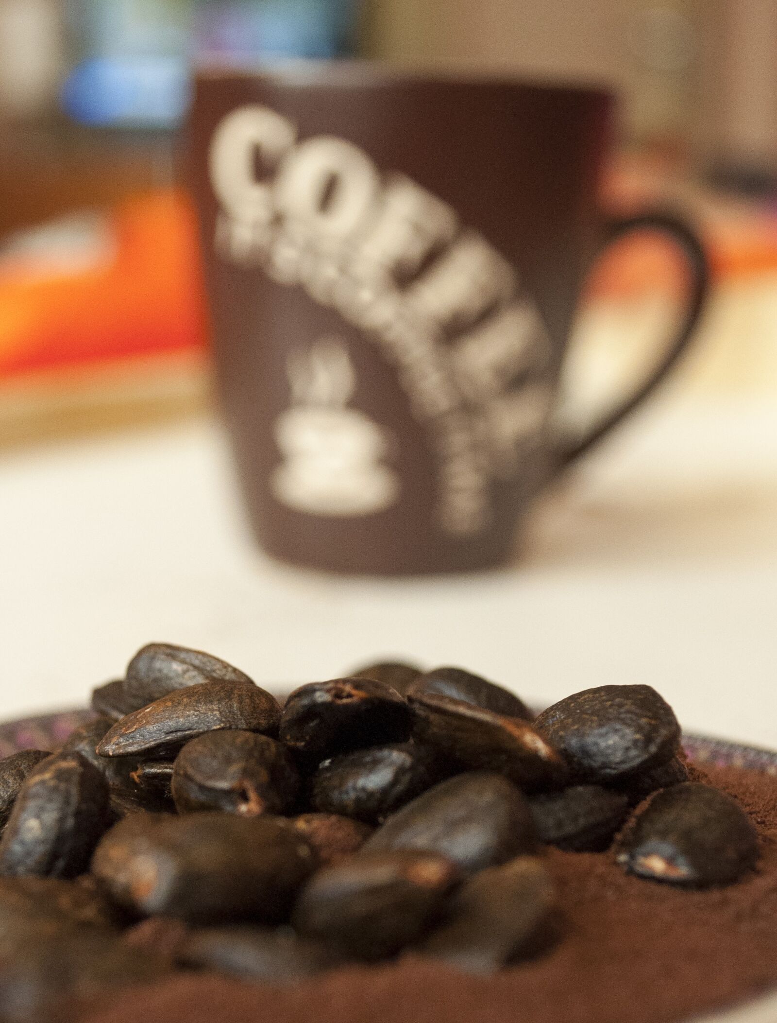 Nikon D90 sample photo. Coffee, beans, drink photography