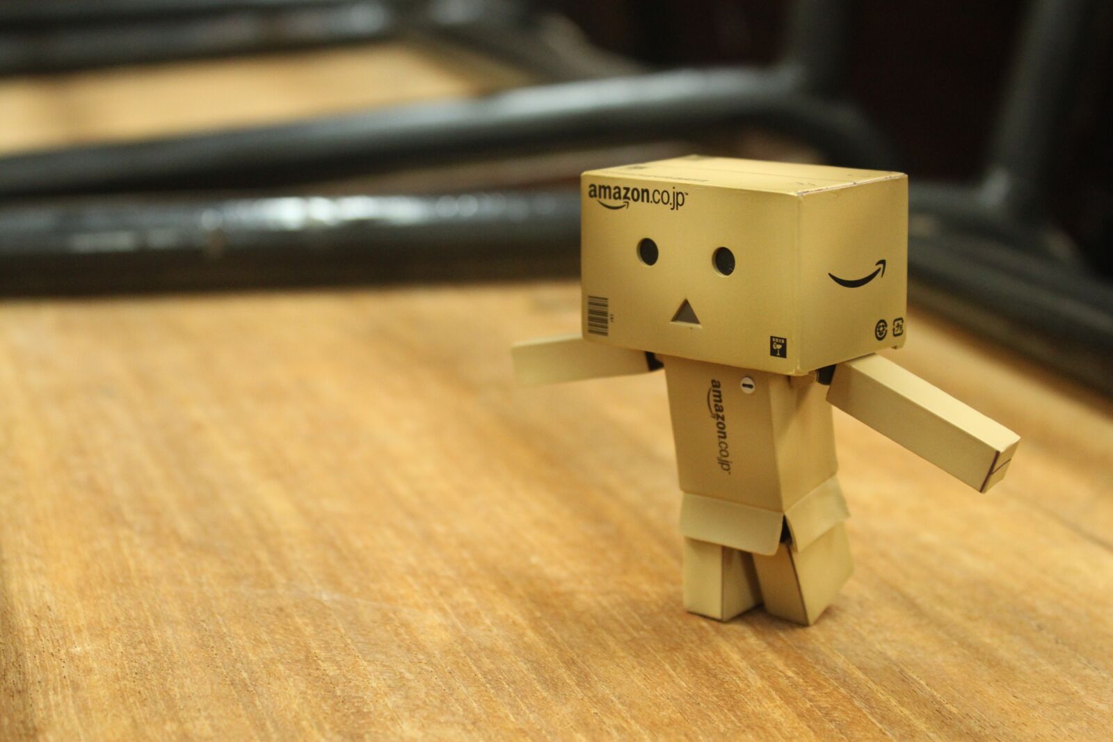 Canon EOS 500D (EOS Rebel T1i / EOS Kiss X3) sample photo. Danbo, action figure, flying photography