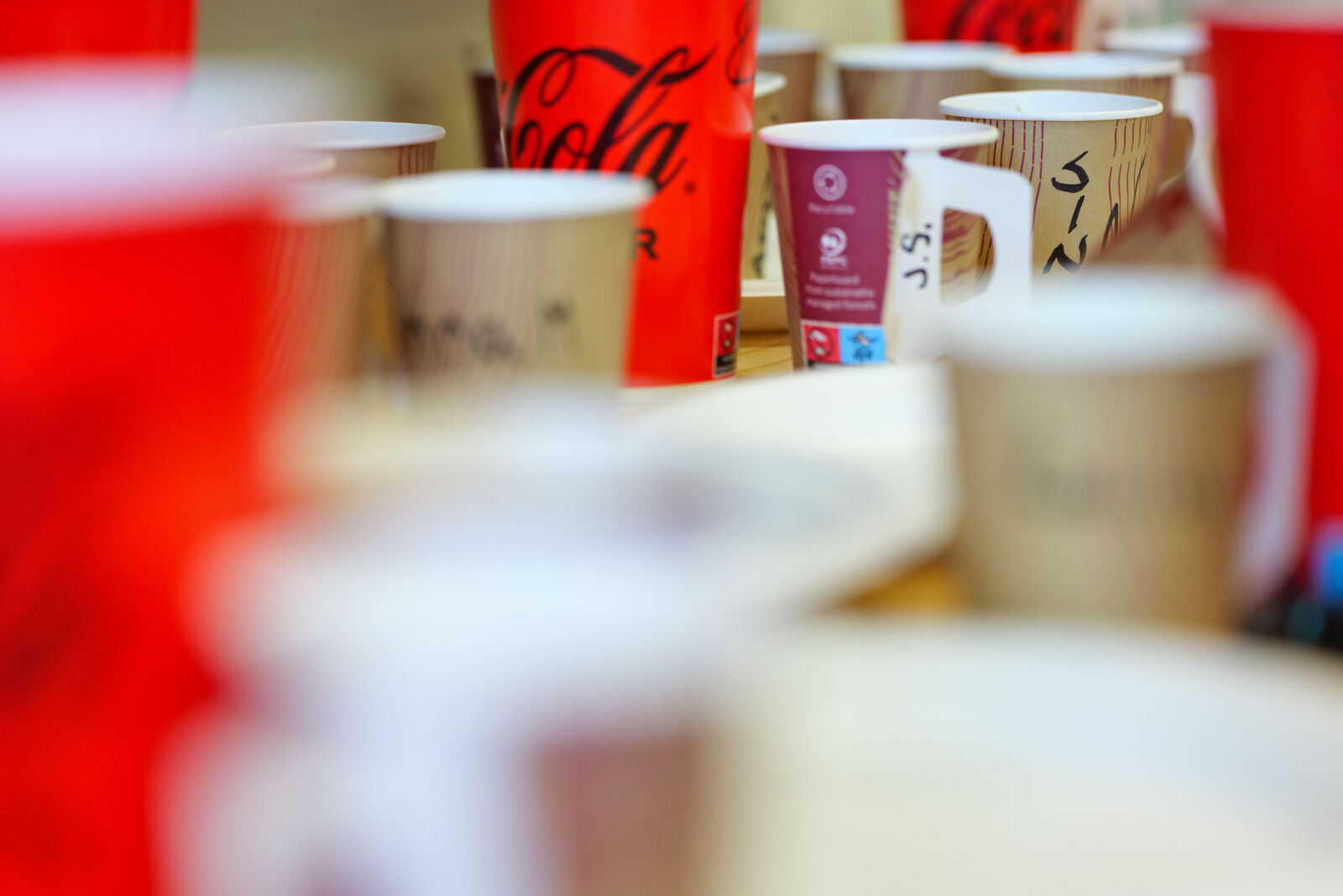 Panasonic Lumix DC-S5 II sample photo. Workforce cups photography