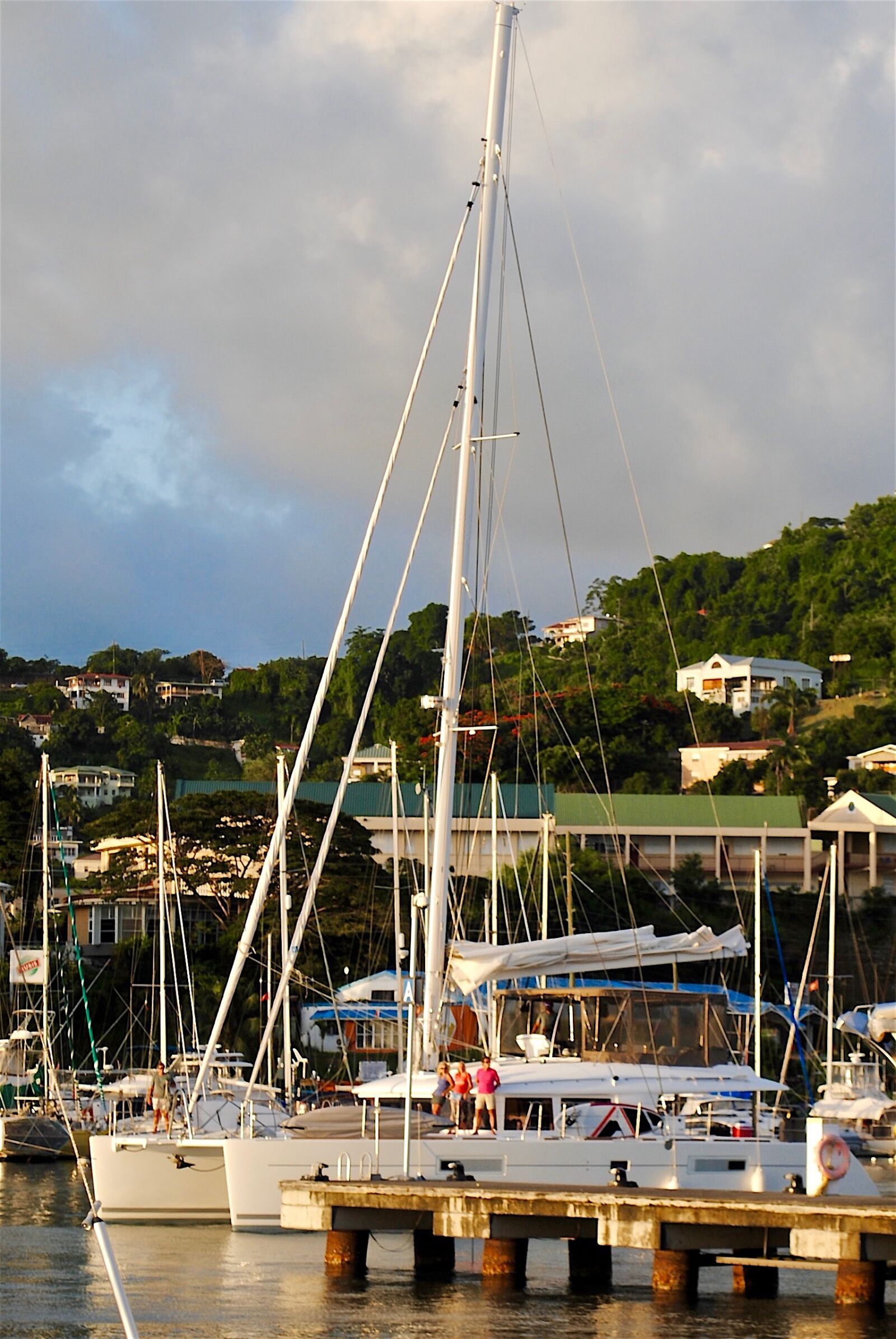 Nikon D3000 sample photo. Catamaran, sailboat, sail photography