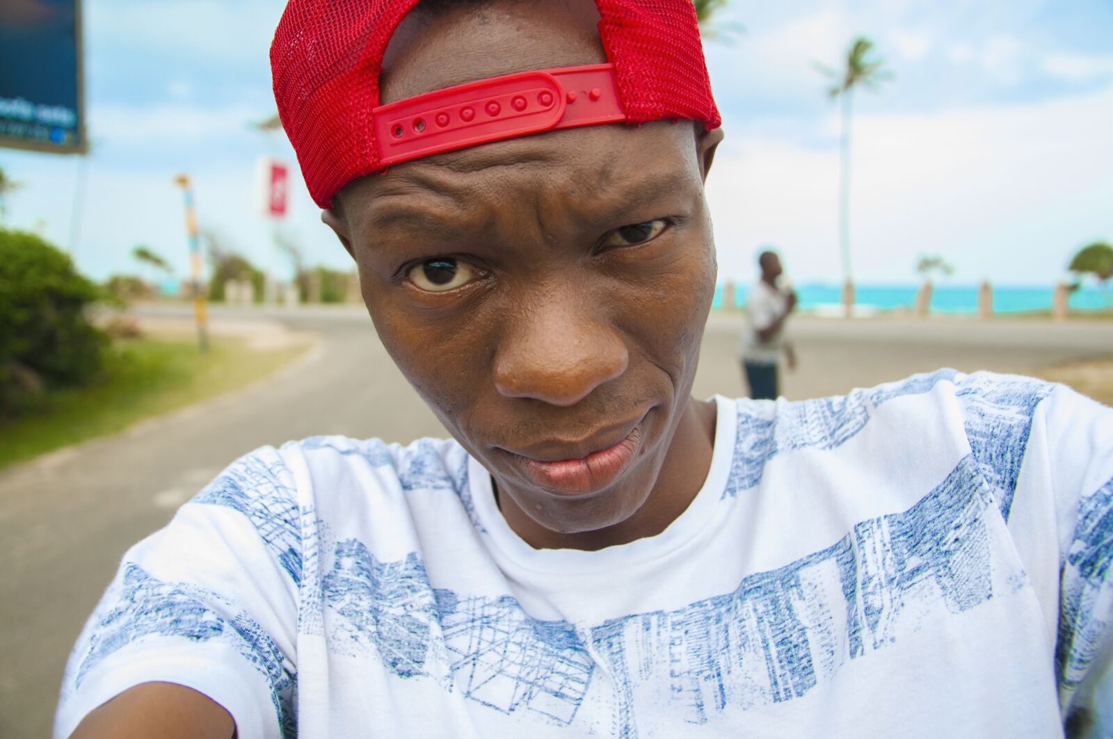 Nikon D90 sample photo. Selfie, a black man photography