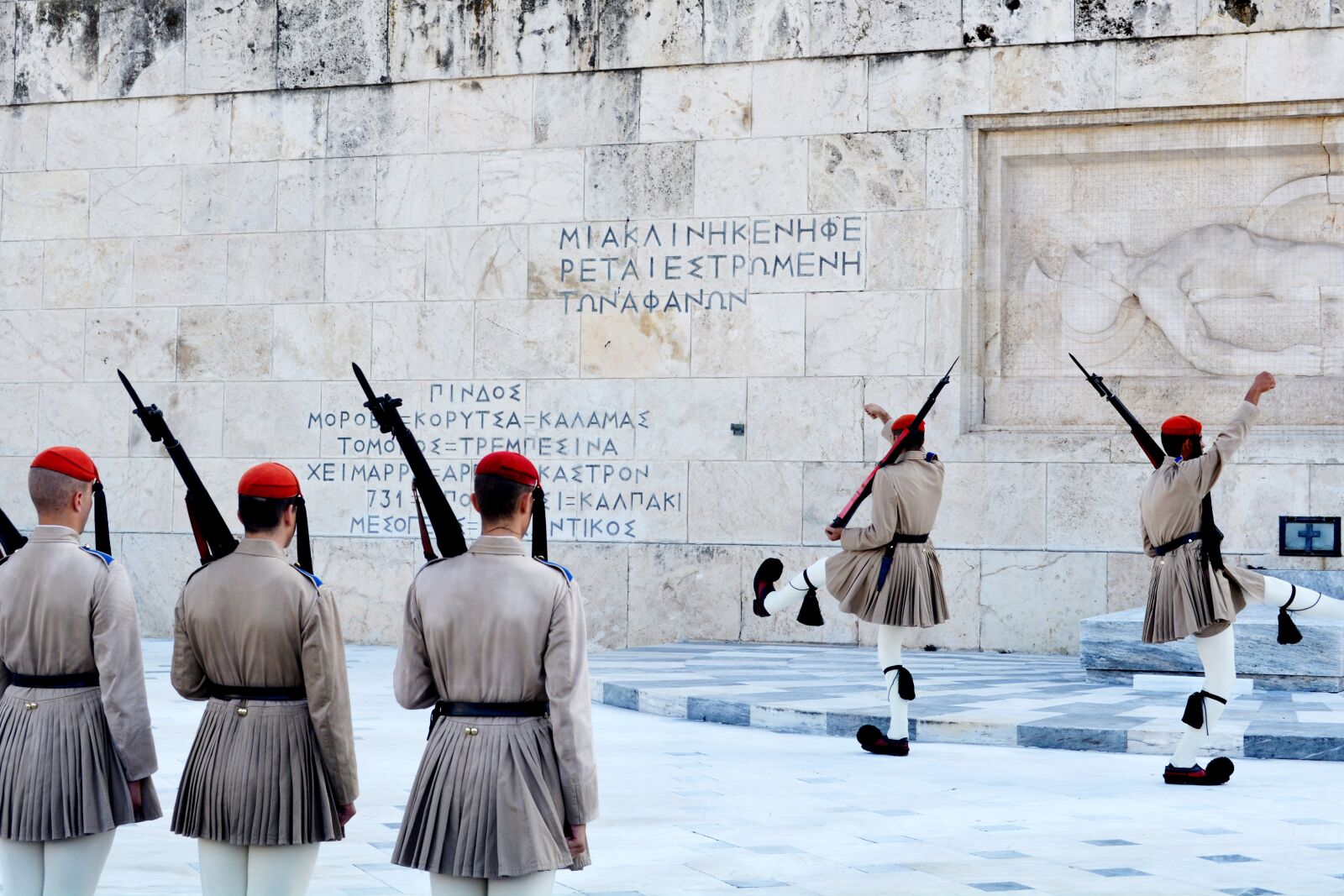 Nikon D5200 sample photo. Changing of the guard photography