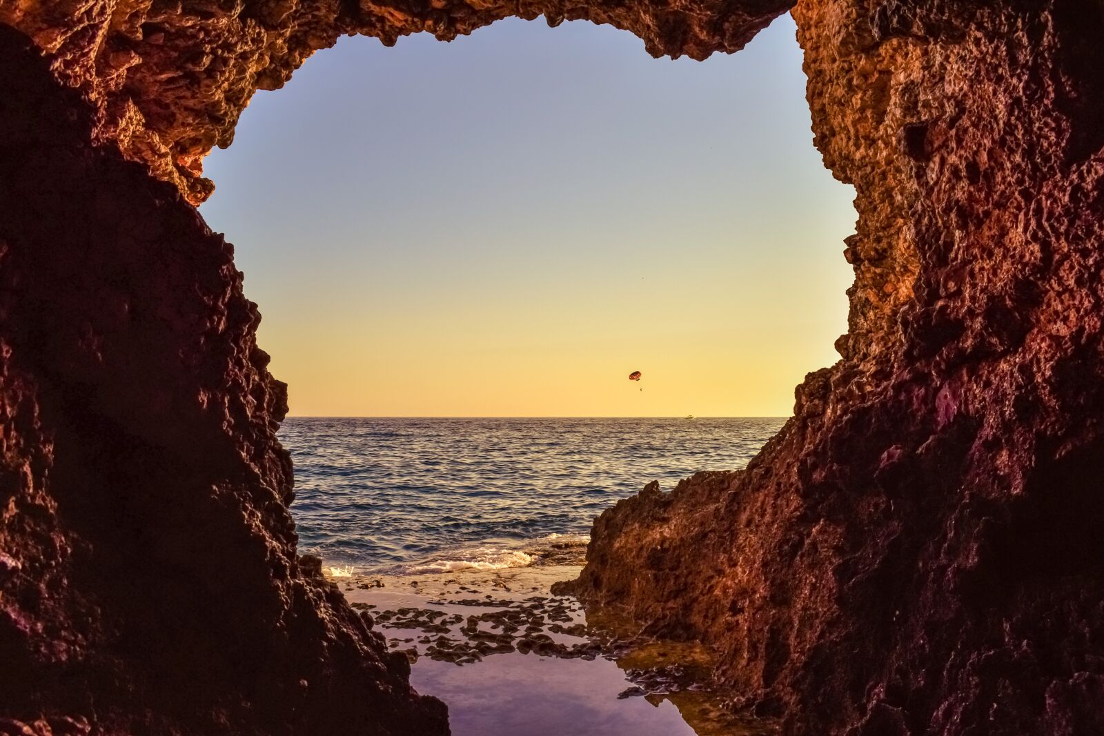 Nikon D3300 sample photo. Sea cave, entrance, sea photography