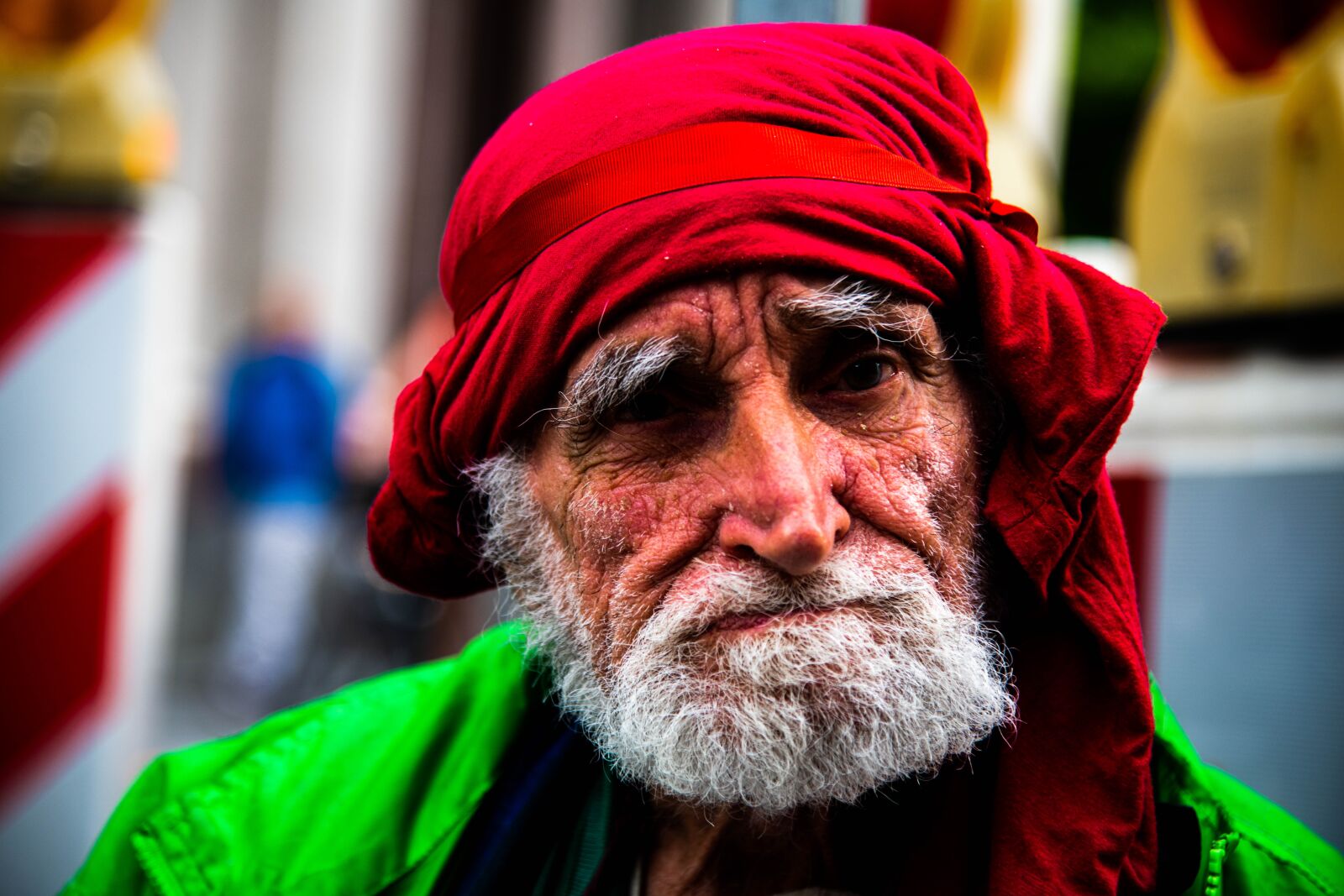 Nikon D850 sample photo. Man, homeless, portrait photography