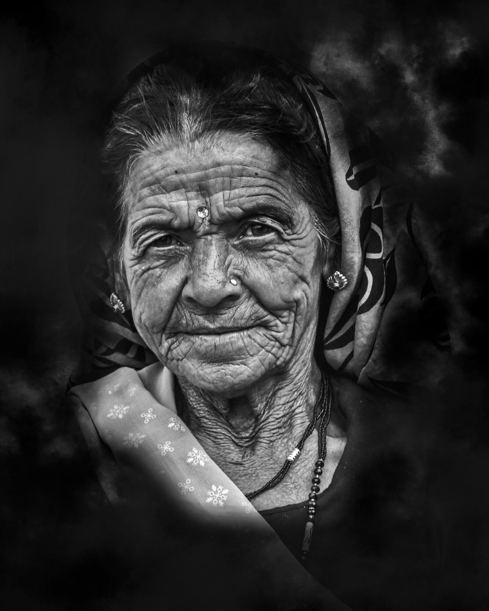 Canon EOS 700D (EOS Rebel T5i / EOS Kiss X7i) sample photo. Old woman, wrinkles, grandmother photography
