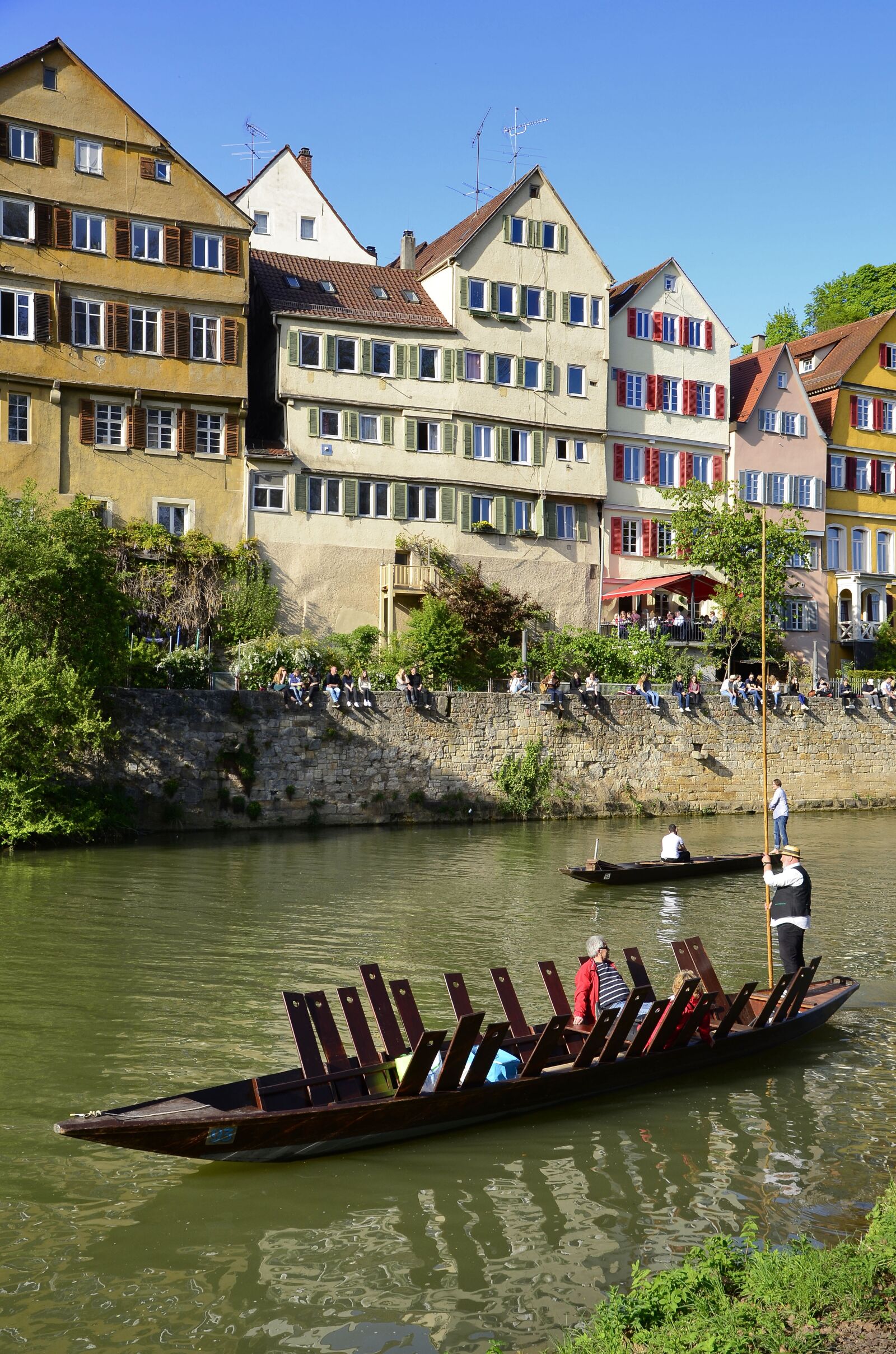 Nikon D7000 sample photo. Tübingen, facade, truss photography