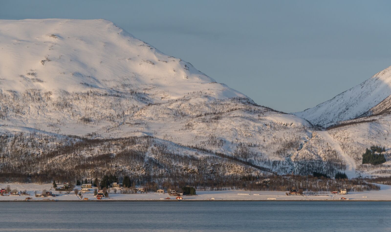 Sony a7R II + Sony FE 24-240mm F3.5-6.3 OSS sample photo. Norway, fjord, snow photography