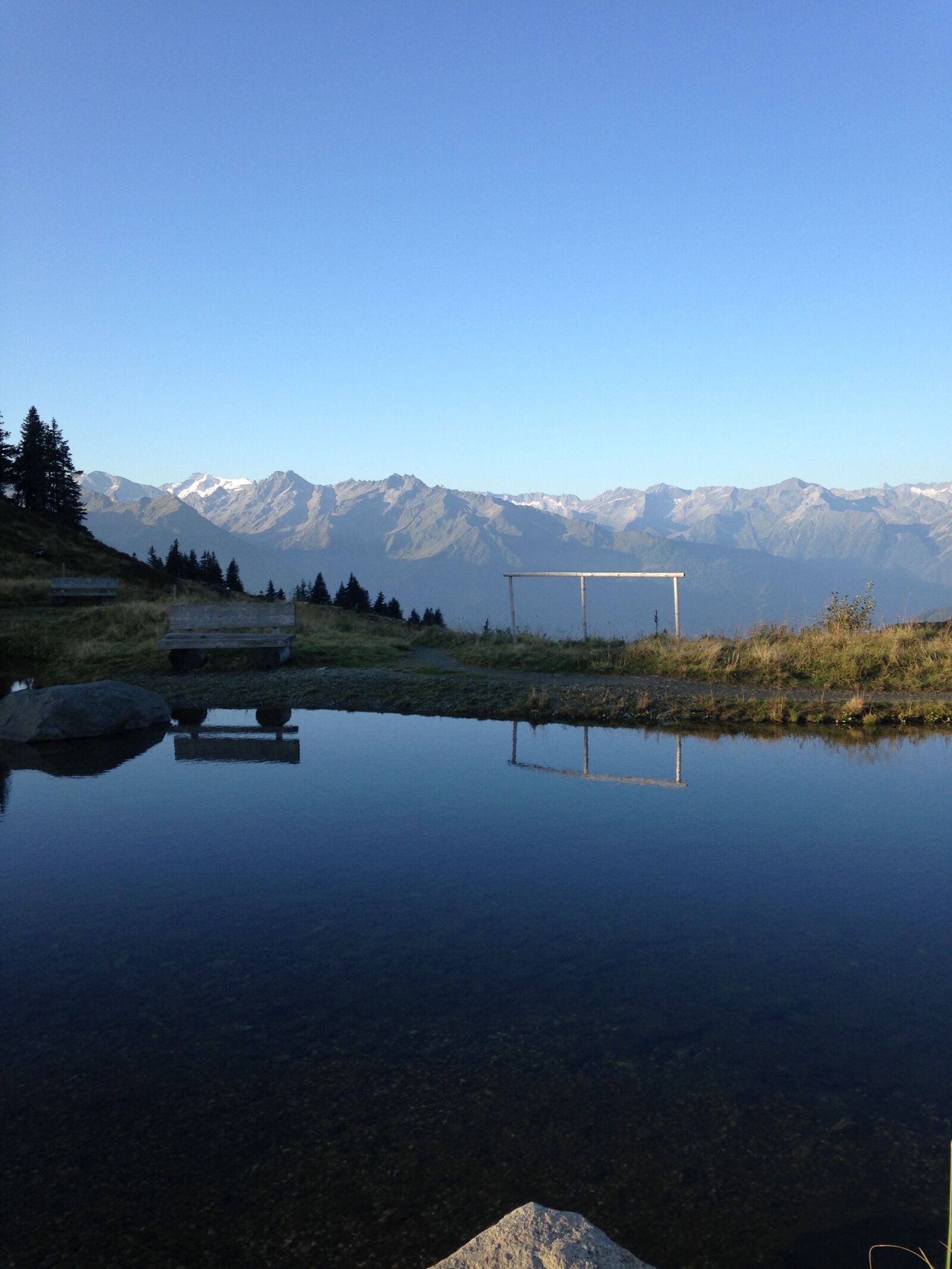 iPhone 5c back camera 4.12mm f/2.4 sample photo. Mountain lake, wander, austria photography