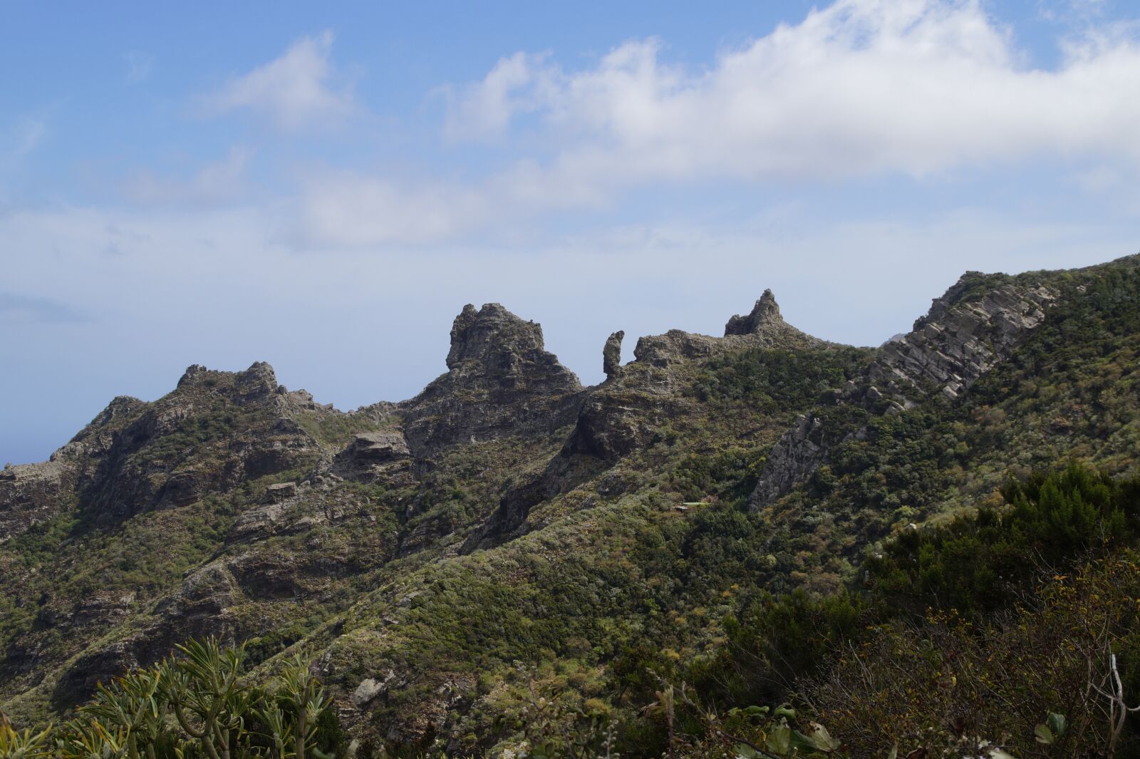 Sony SLT-A58 sample photo. Teno mountains, tenerife, mountains photography
