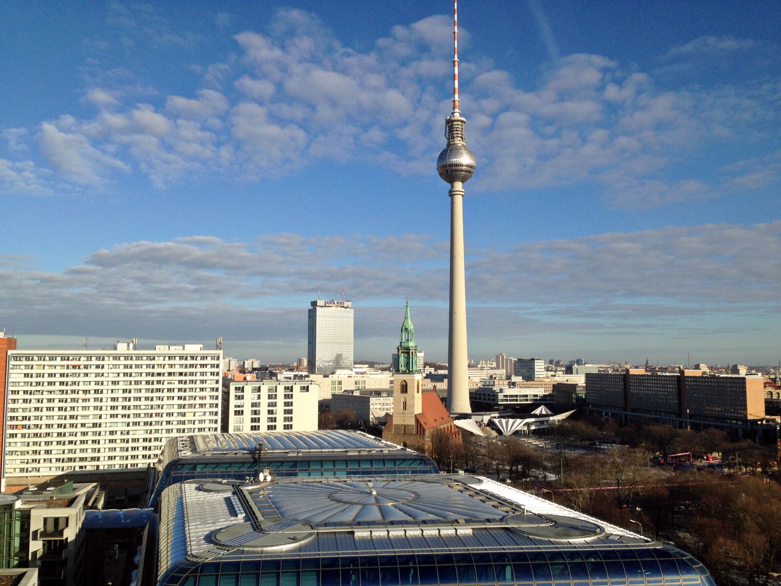 Apple iPhone 5c sample photo. Berlin, tower, cityscape photography