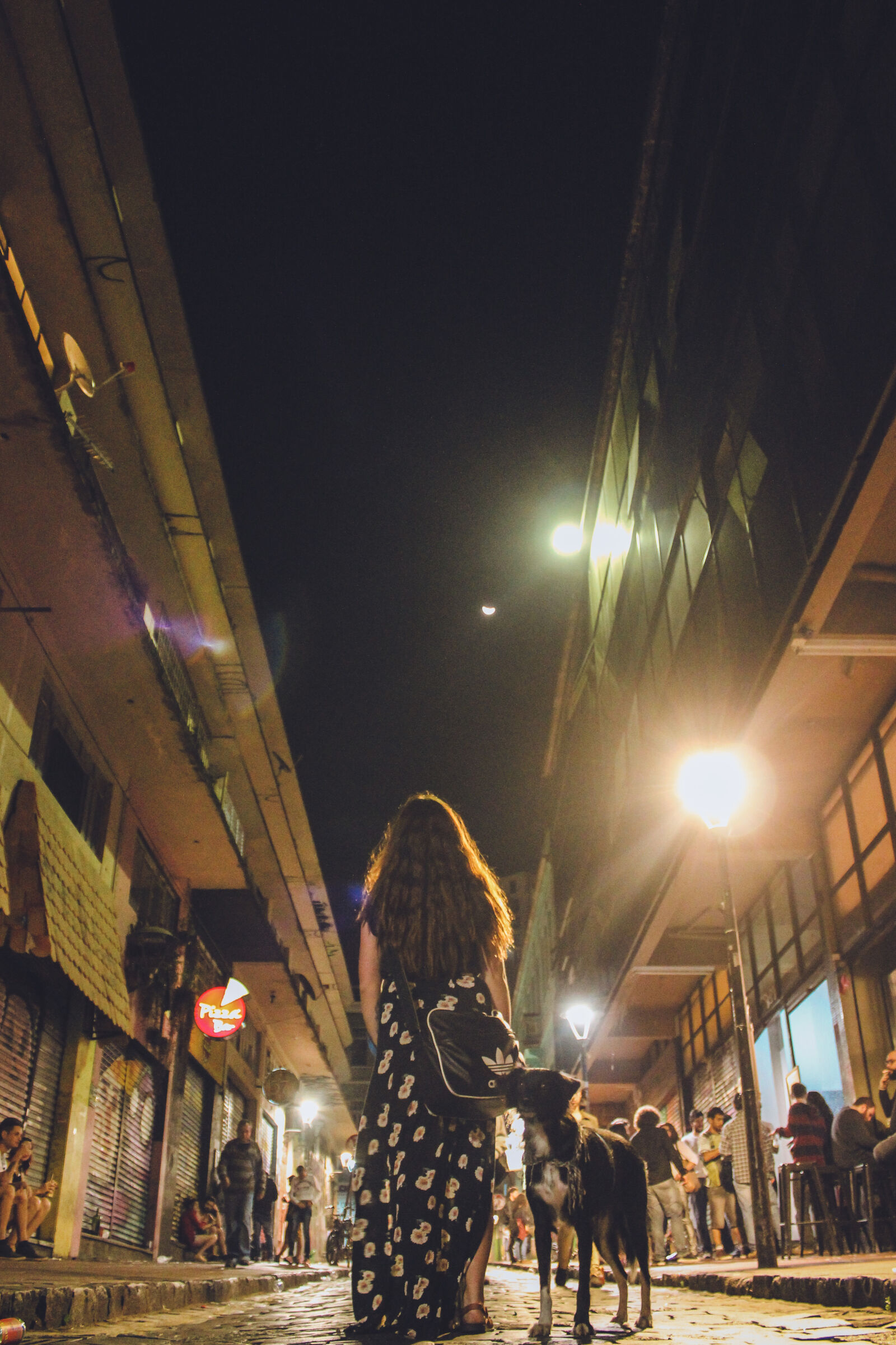 Canon EOS 600D (Rebel EOS T3i / EOS Kiss X5) sample photo. Behind, curitiba, dog, girl photography
