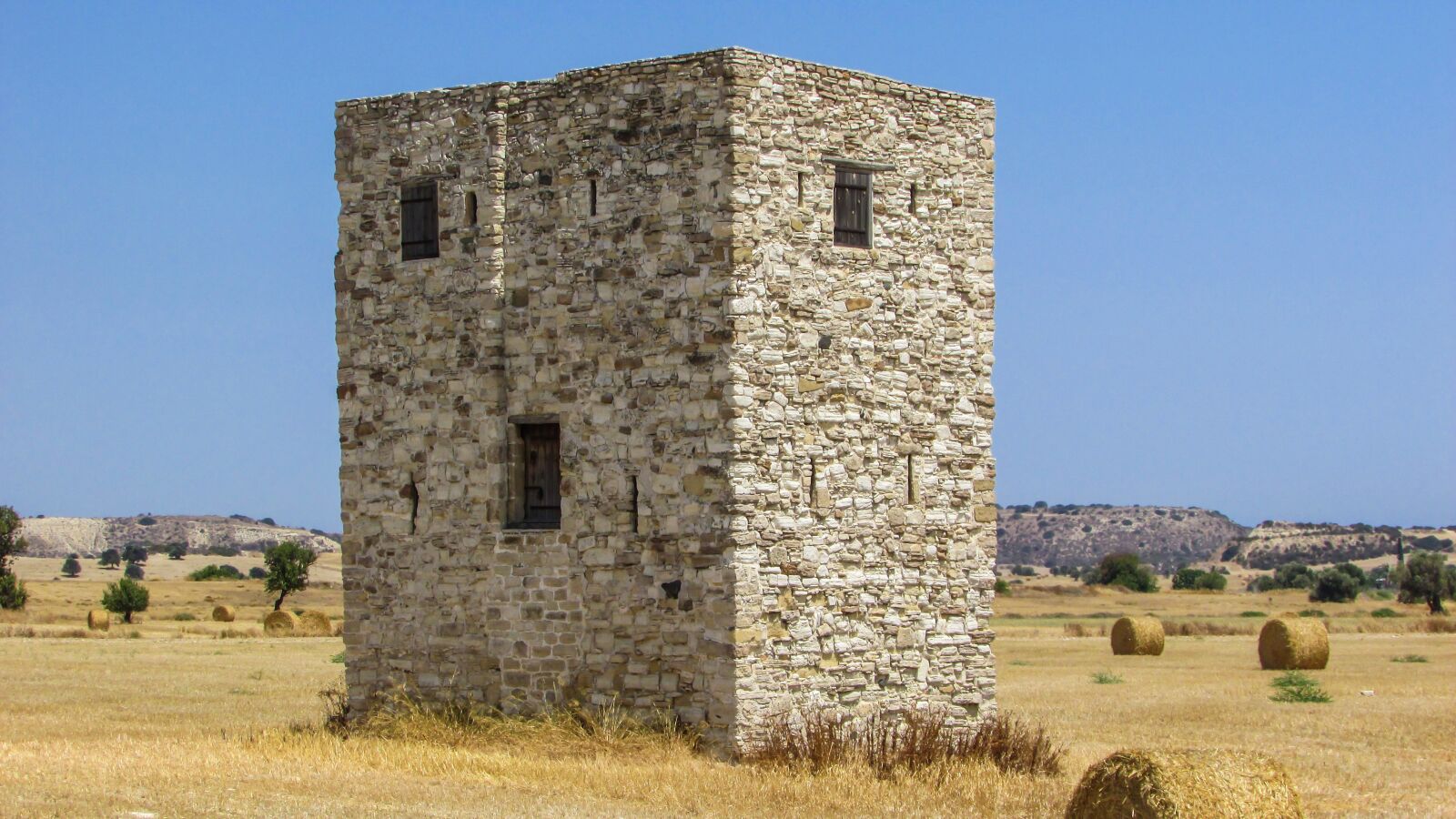 Canon PowerShot SX400 IS sample photo. Cyprus, alaminos, tower photography