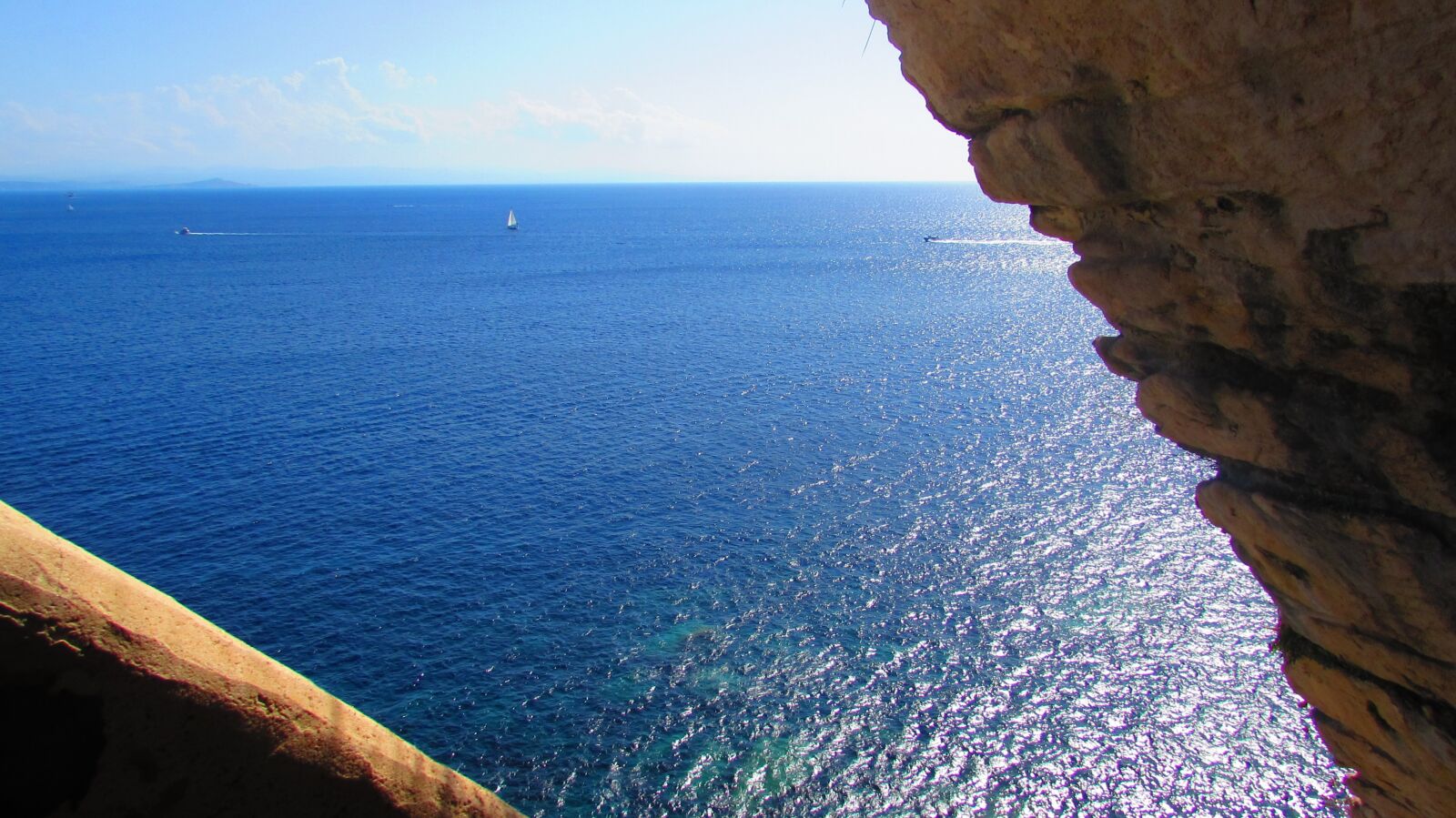 Canon PowerShot SX510 HS sample photo. Corsican, bonifacio, mediterranean sea photography