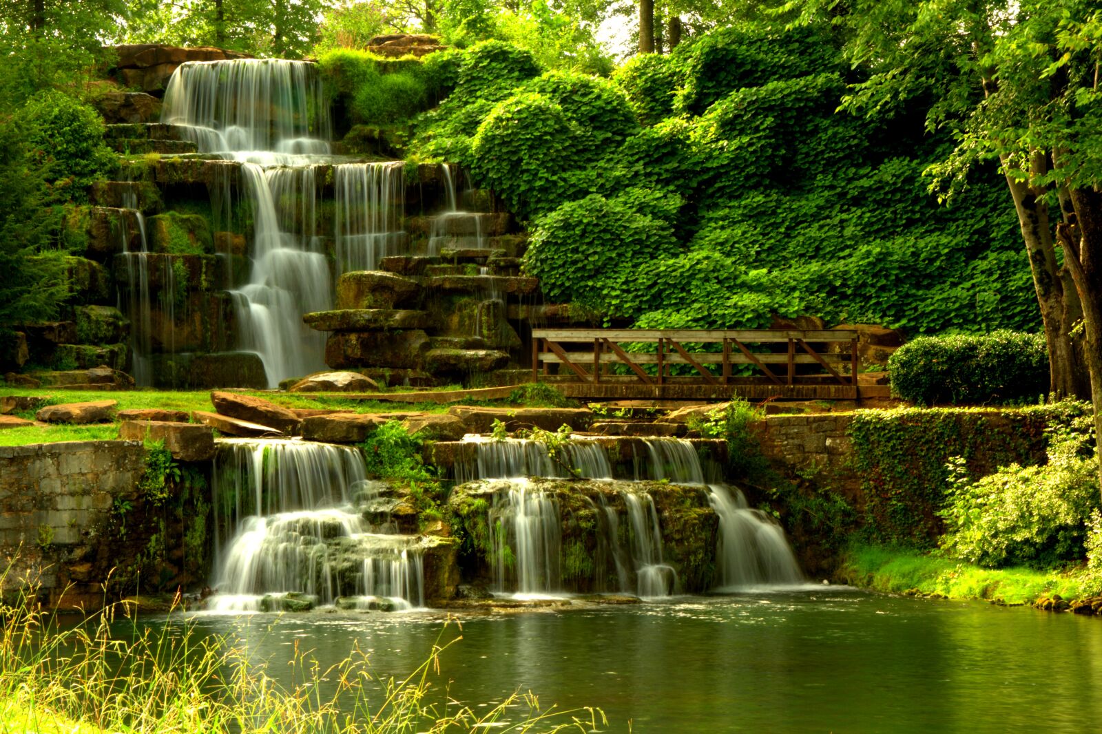 Pentax K-3 sample photo. Waterfall, landscape, nature photography