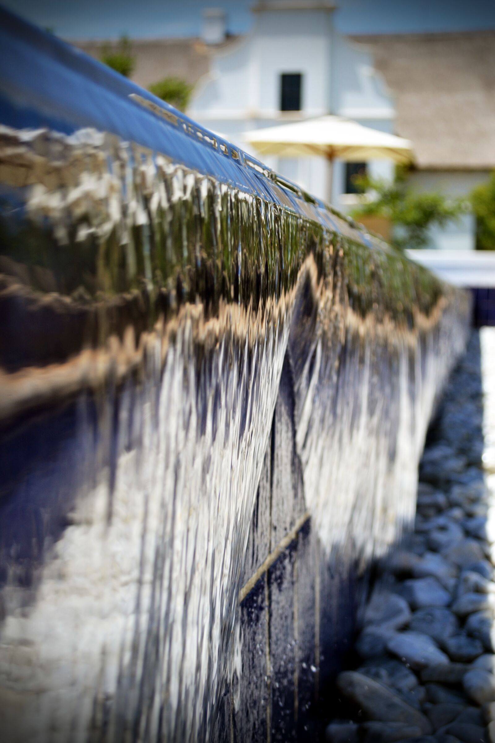 Nikon D3100 sample photo. Infinity pool, water, flowing photography