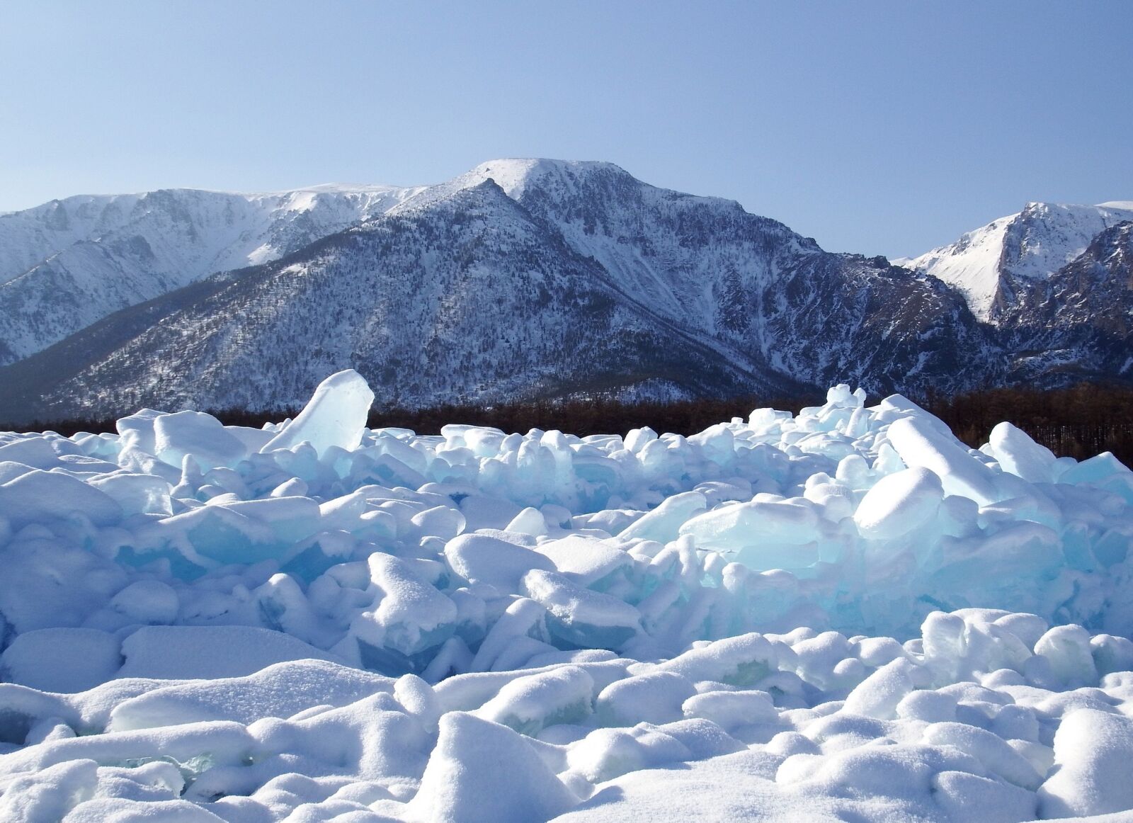 Fujifilm FinePix S1 sample photo. Baikal, lake, hummocks photography