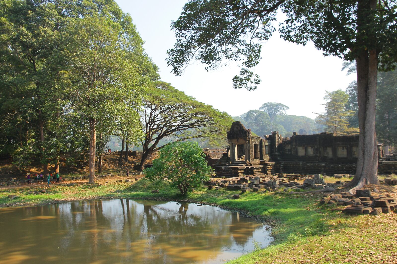 Canon EOS 7D sample photo. Pond, ruin, angkor wat photography