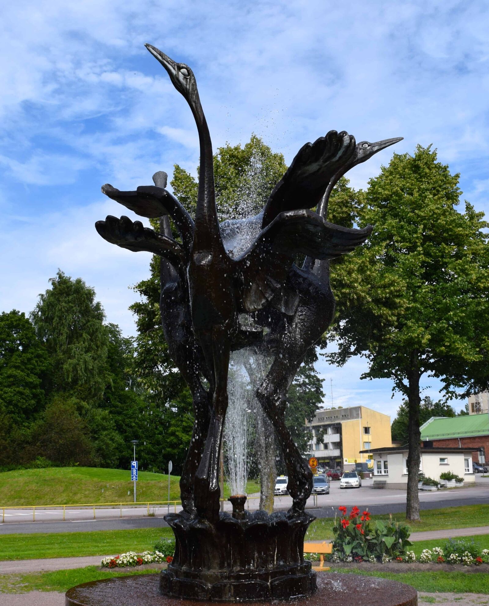 Nikon D3300 sample photo. Statue, sculpture, bronze, tree photography