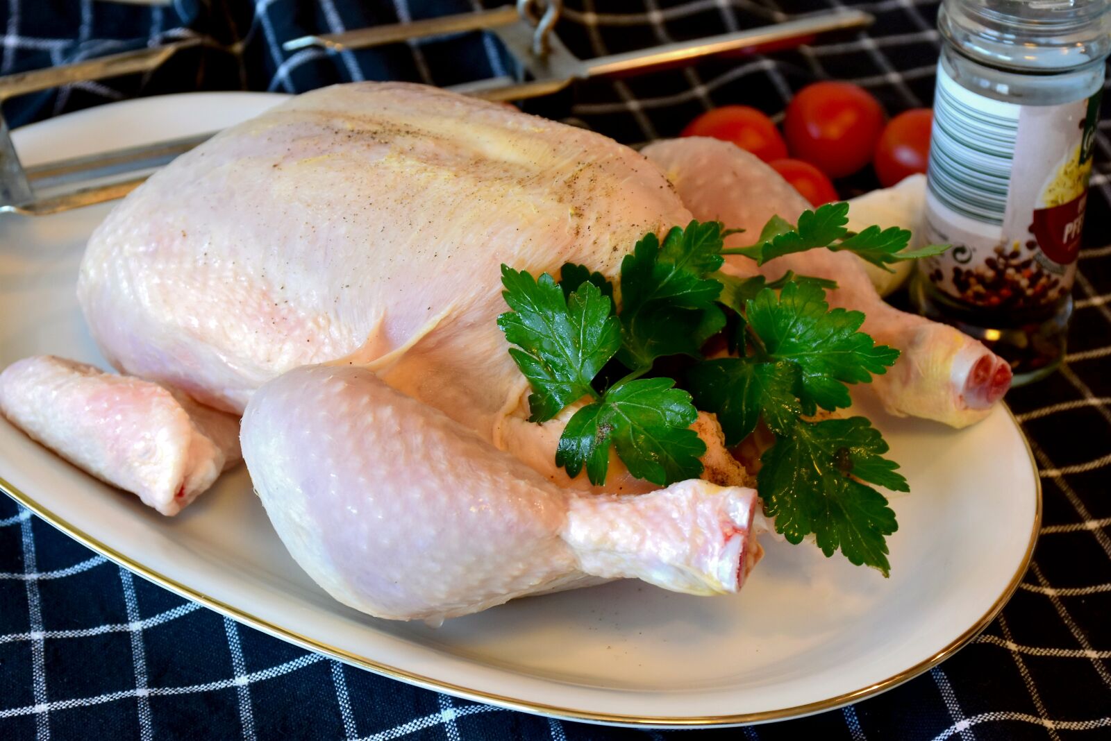 Nikon D7200 sample photo. Chicken, poultry, raw photography