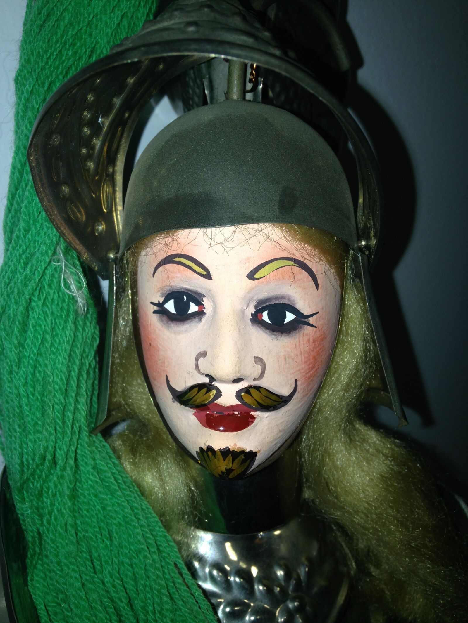iPhone 5c back camera 4.12mm f/2.4 sample photo. A wooden knight, marionette photography