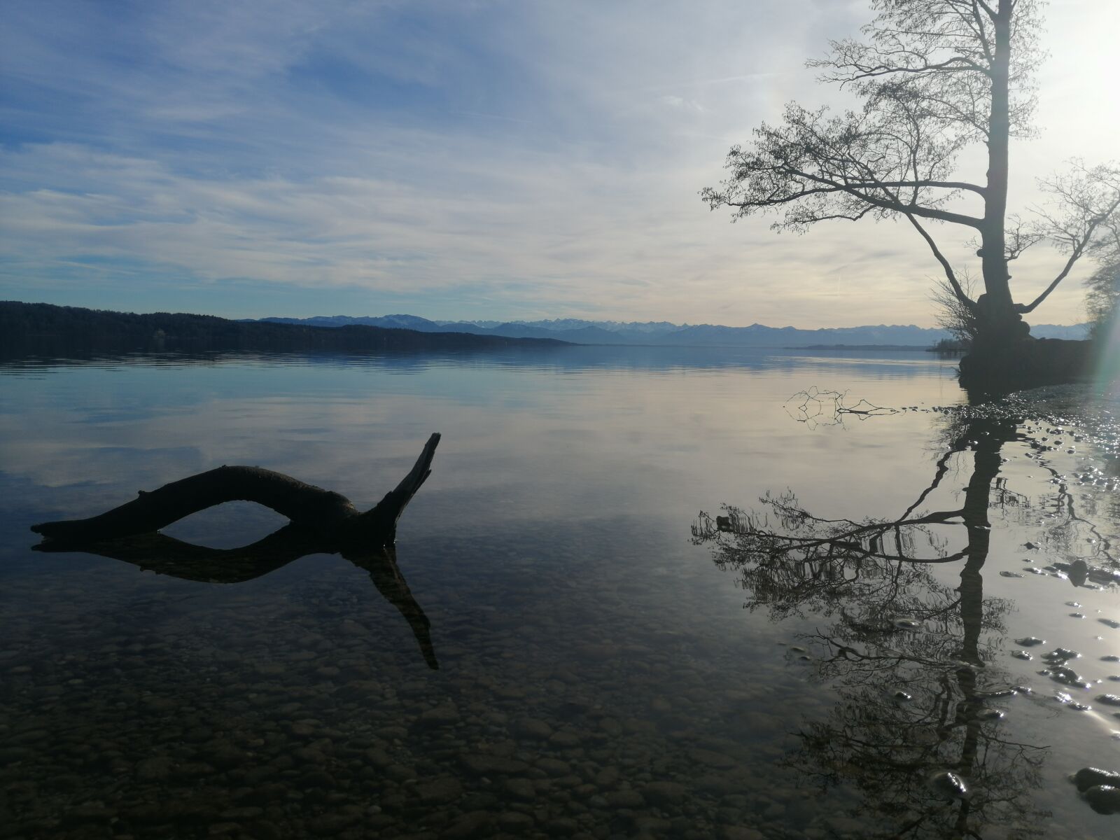 HUAWEI SNE-LX1 sample photo. The alps, lake, tree photography
