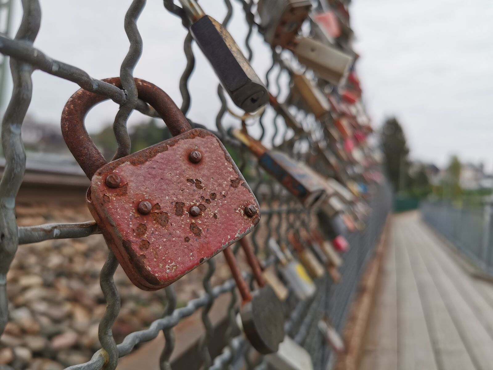 HUAWEI P30 Pro sample photo. Lock, love, love lock photography